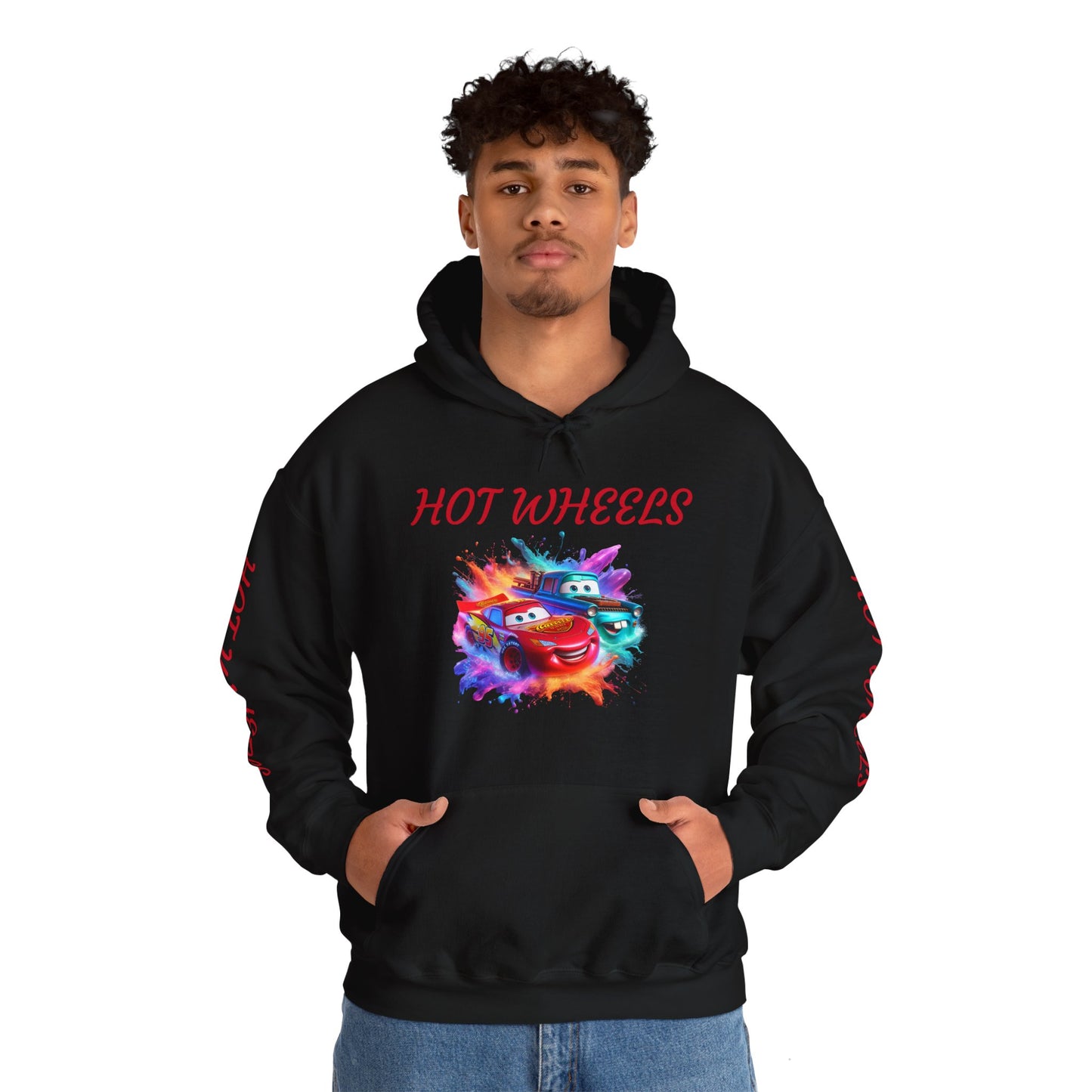 Princess Grace Cool Hot Wheels Unisex Hooded Sweatshirt Perfect for Car Enthusiasts