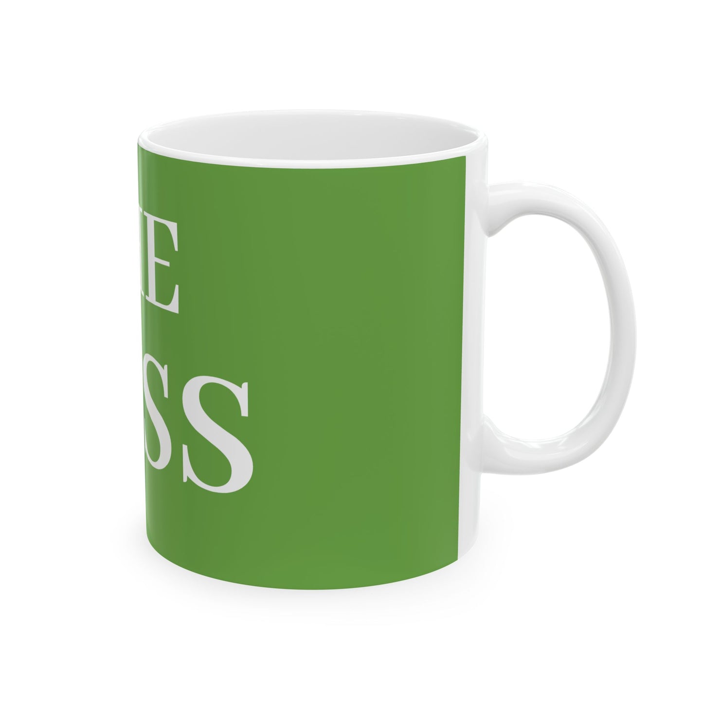 Princess Grace Personalized Boss Ceramic Mug 11oz & 15oz Green Coffee Cup
