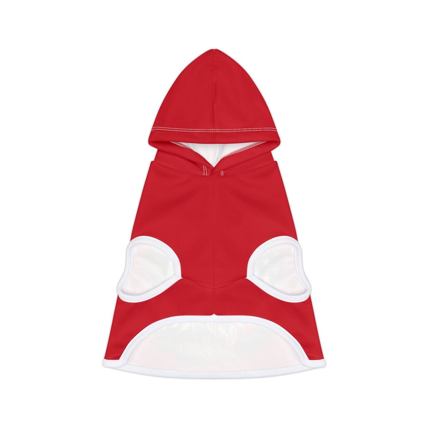 Princess Grace Eagle America Pet Hoodie Stylish Red Dog Apparel for National Holidays