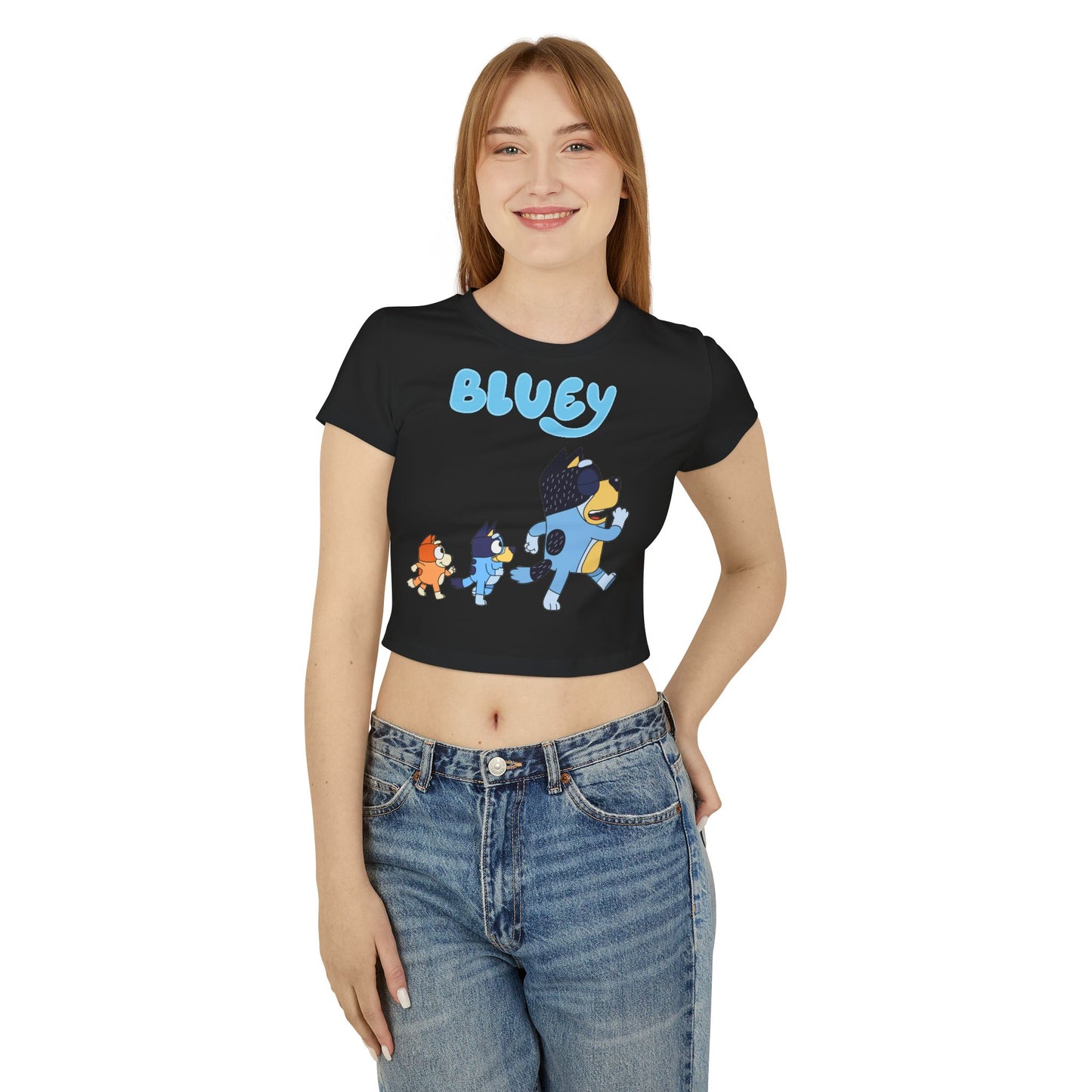 Princess Grace Bluey Graphic Baby Tee Cute Cartoon T-Shirt for Playtime
