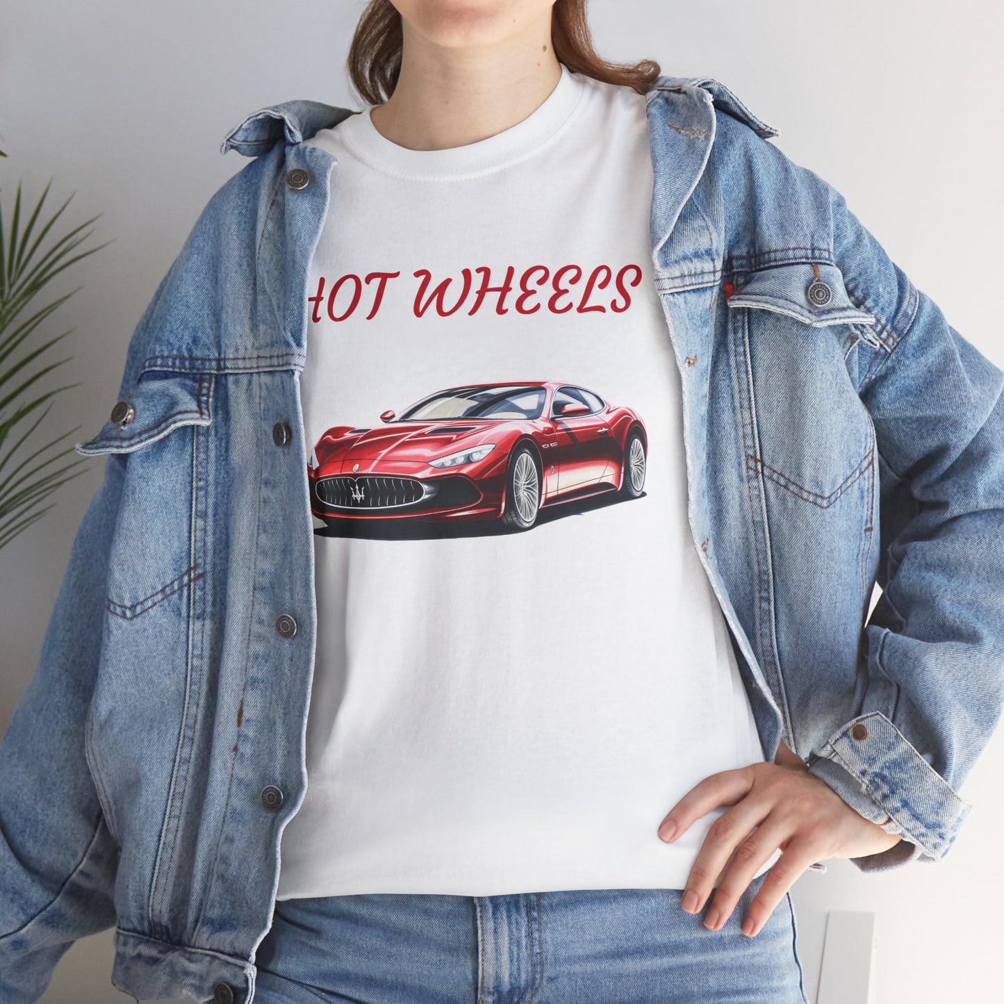 Princess Grace Cool Hot Wheels Unisex Heavy Cotton Tee Perfect for Car Enthusiasts