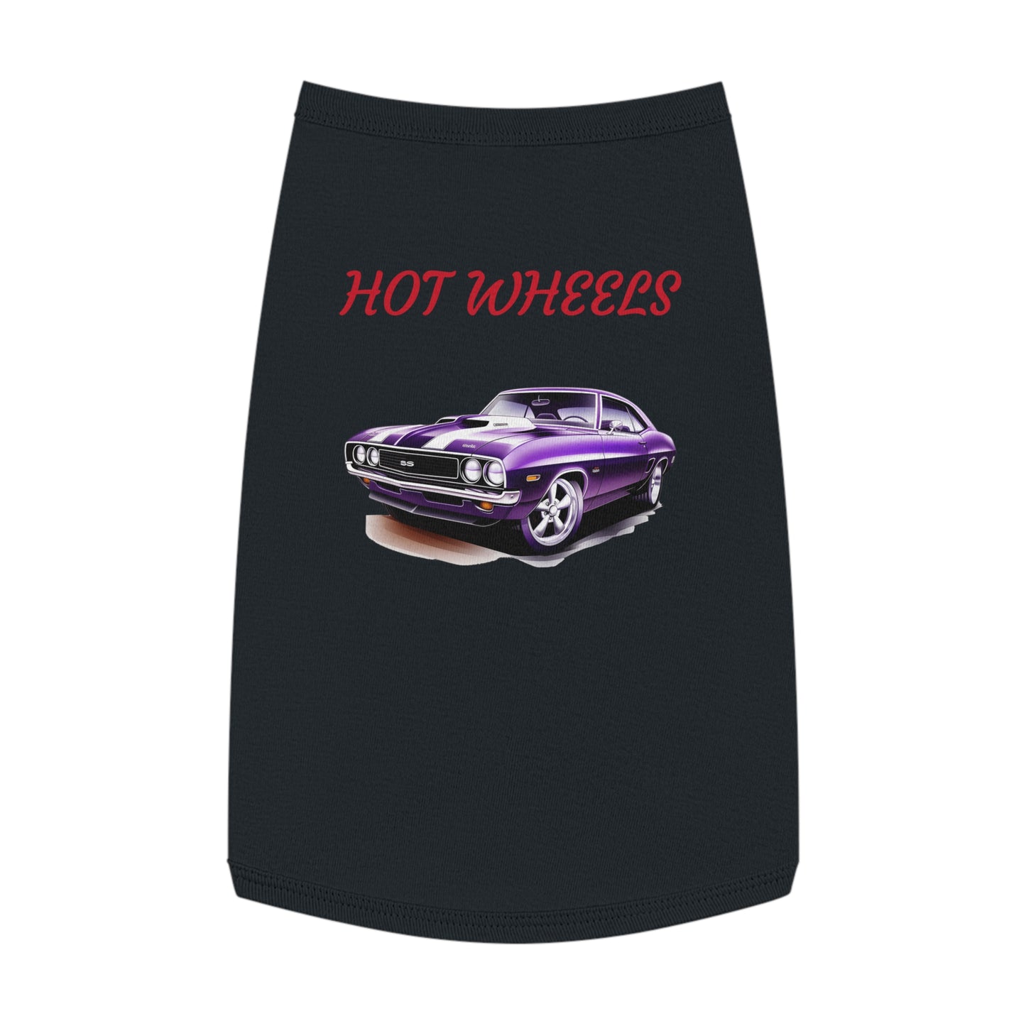 Princess Grace Hot Wheels Pet Tank Top Hot Wheels Car Design for Stylish Pets