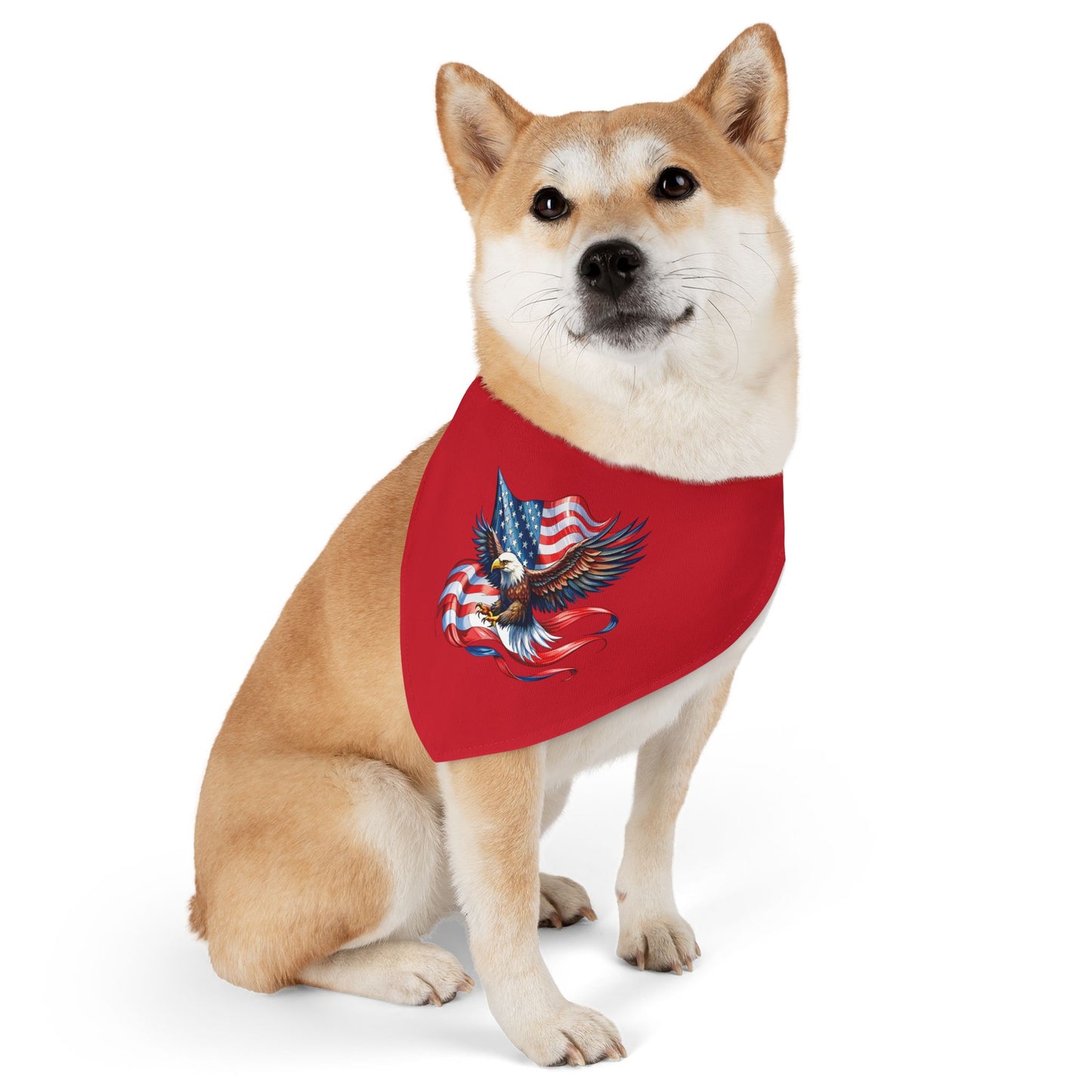 Princess Grace Patriotic Pet Bandana Collar