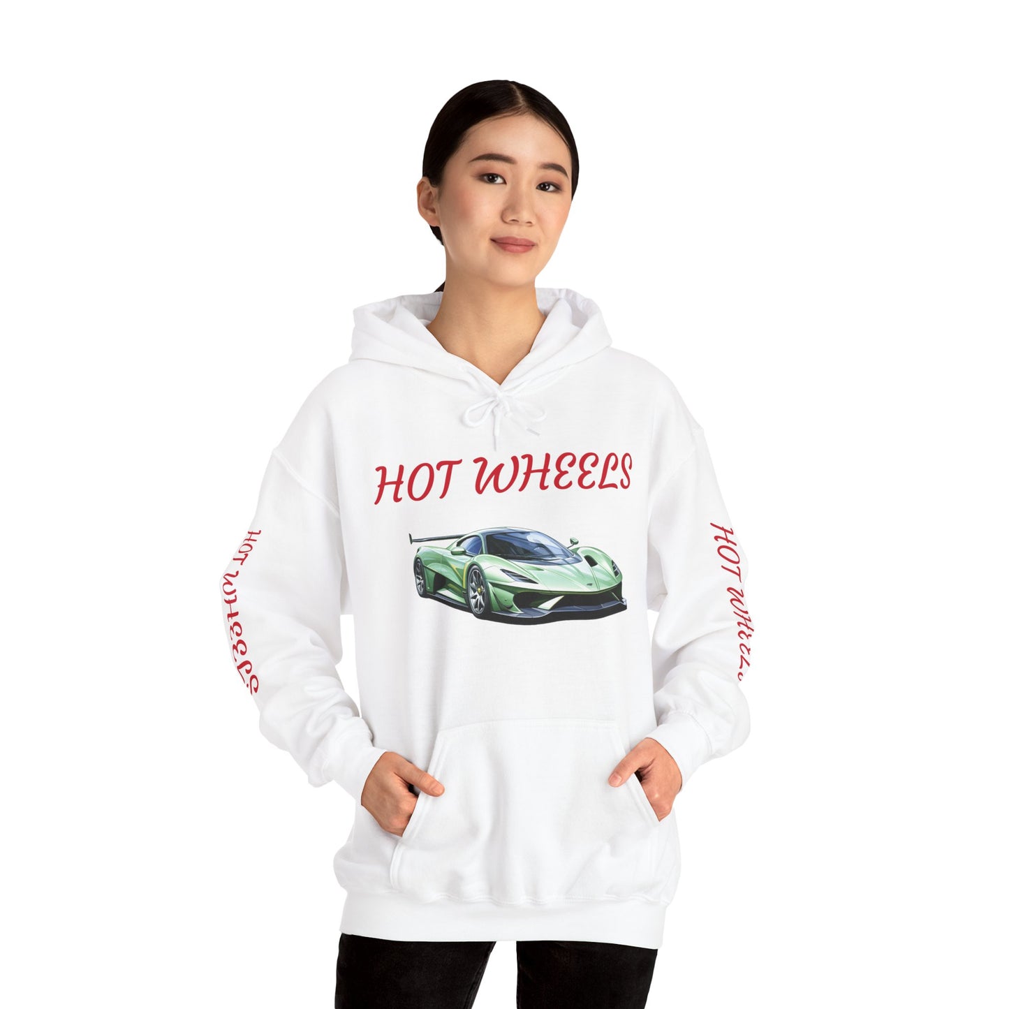 Princess Grace Hot Wheels Unisex Hooded Sweatshirt Sports Car Lovers Collection