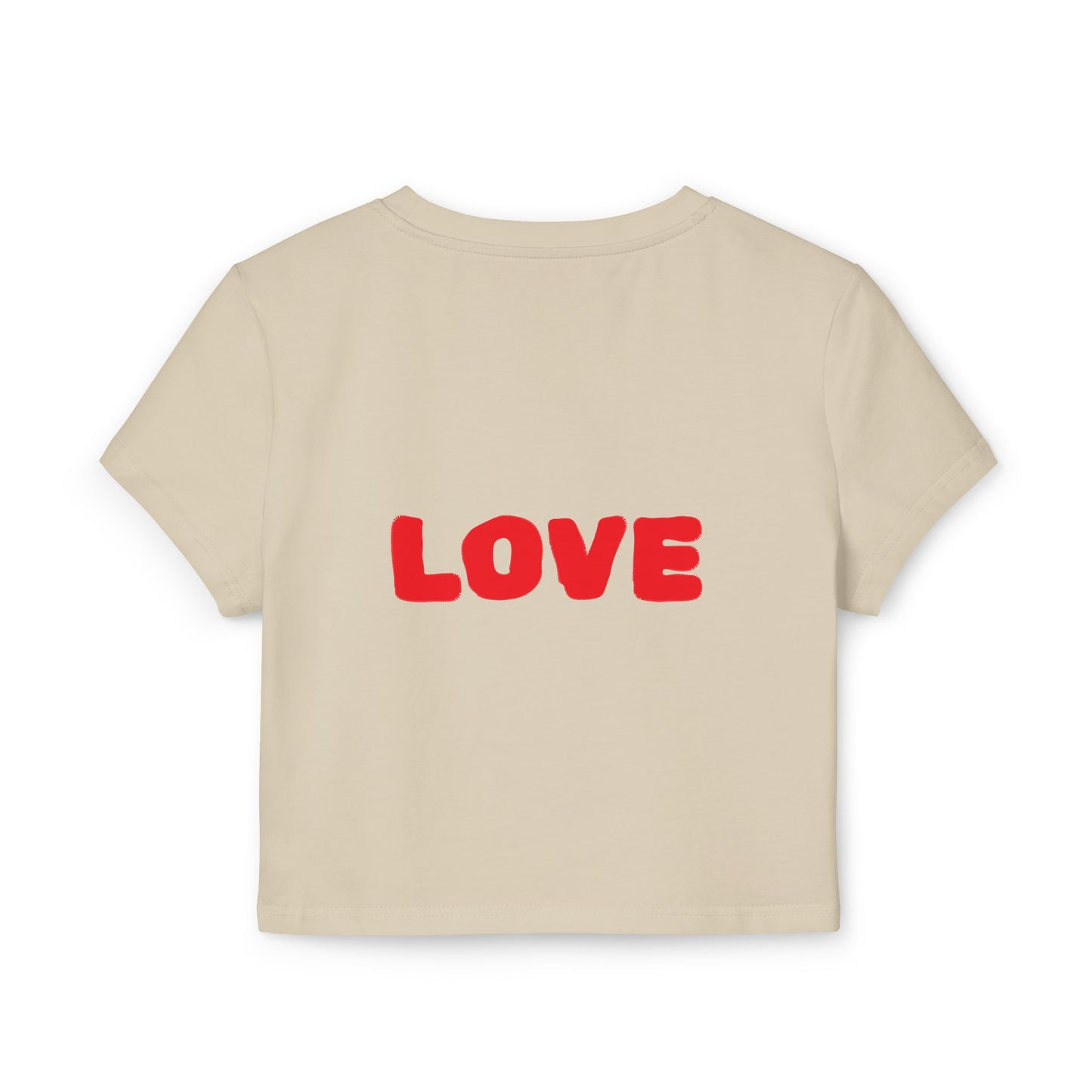 Princess Grace Cute Dachshund Love Graphic Baby Tee for Women