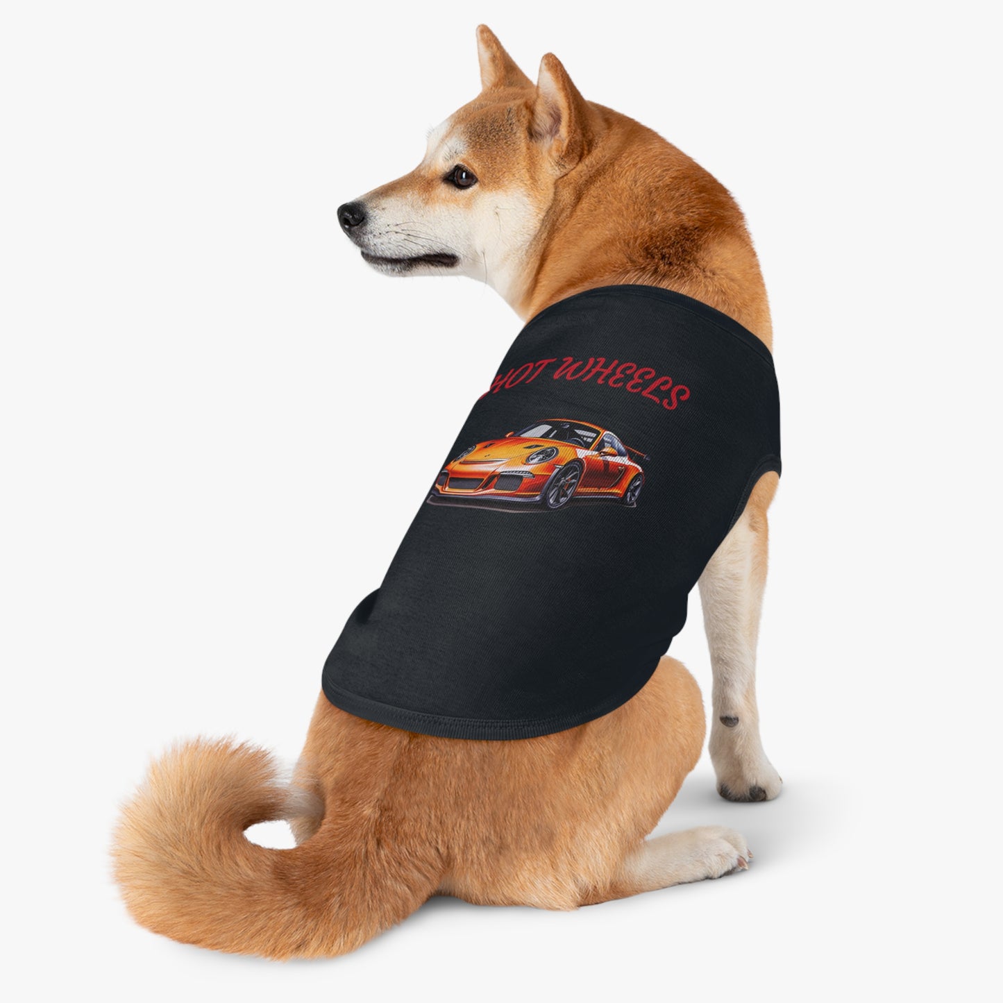 Princess Grace Hot Wheels Cool Car Pet Tank Top Design for Stylish Pets