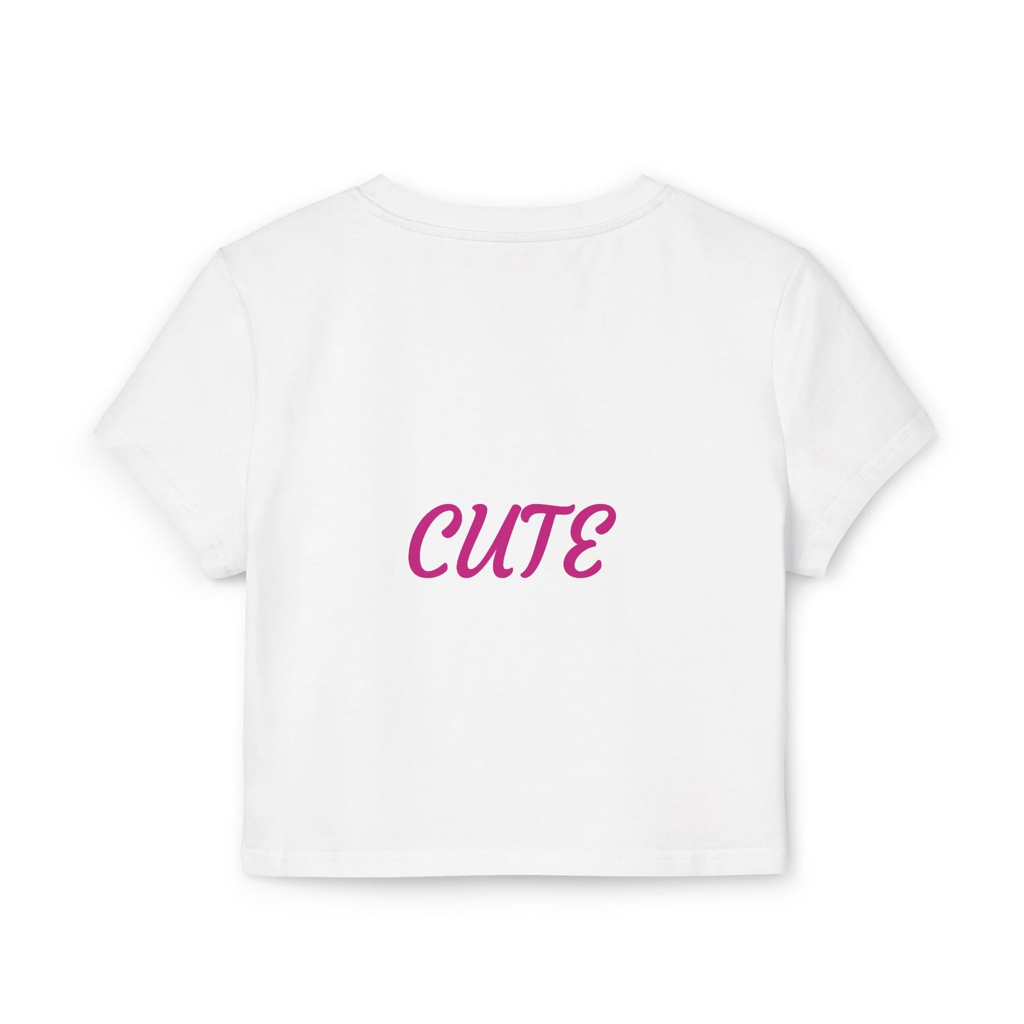 Princess Grace Cute Tiger Women's Baby Tee Playful and Stylish Top for Animal Lovers
