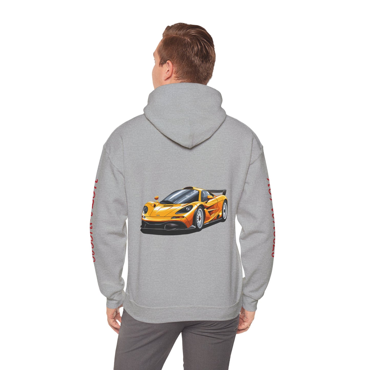 Princess Grace Hot Wheels Unisex Hooded Sweatshirt Stylish Gift for Car Lovers