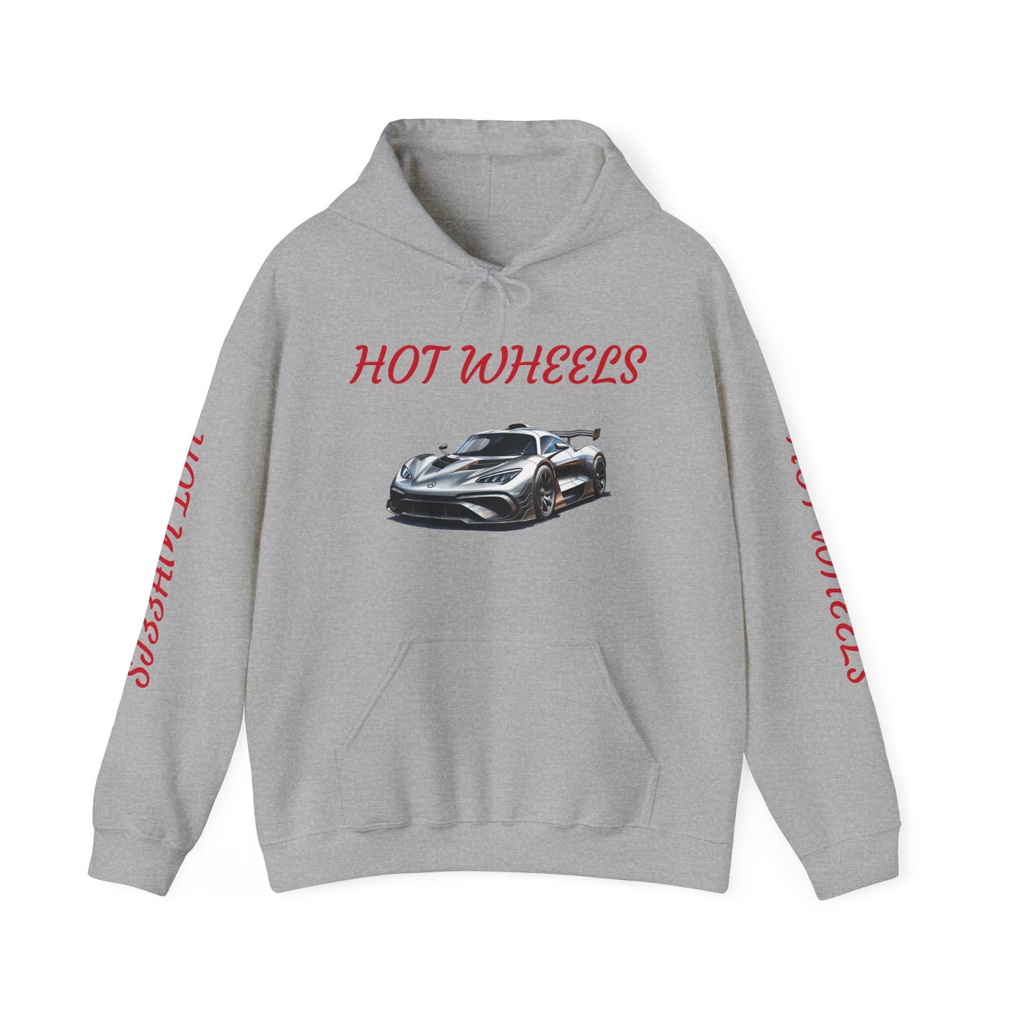 Princess Grace Hot Wheels Unisex Hooded Sweatshirt Racing Inspired Comfort for Car Enthusiasts