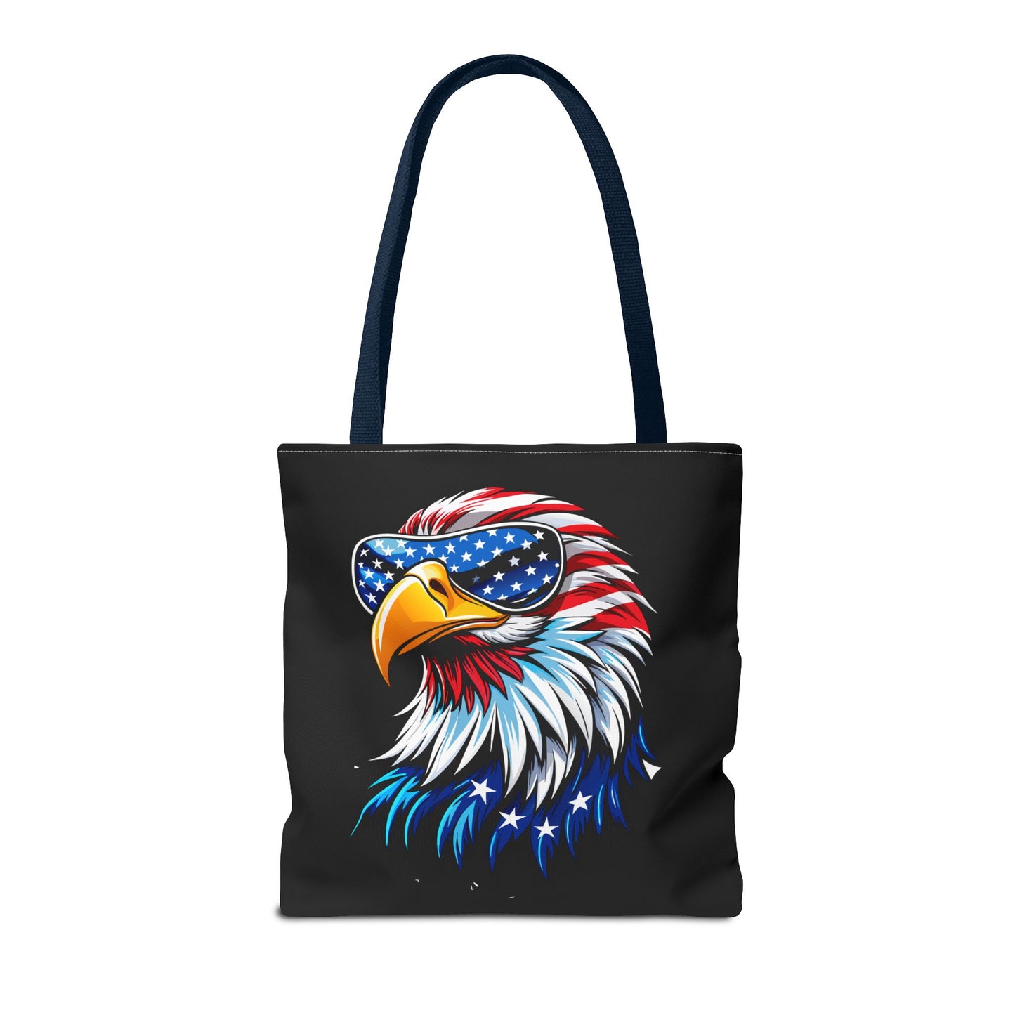 Princess Grace Patriotic Eagle Tote Bag USA Flag Design, Perfect for Independence Day & Everyday Use