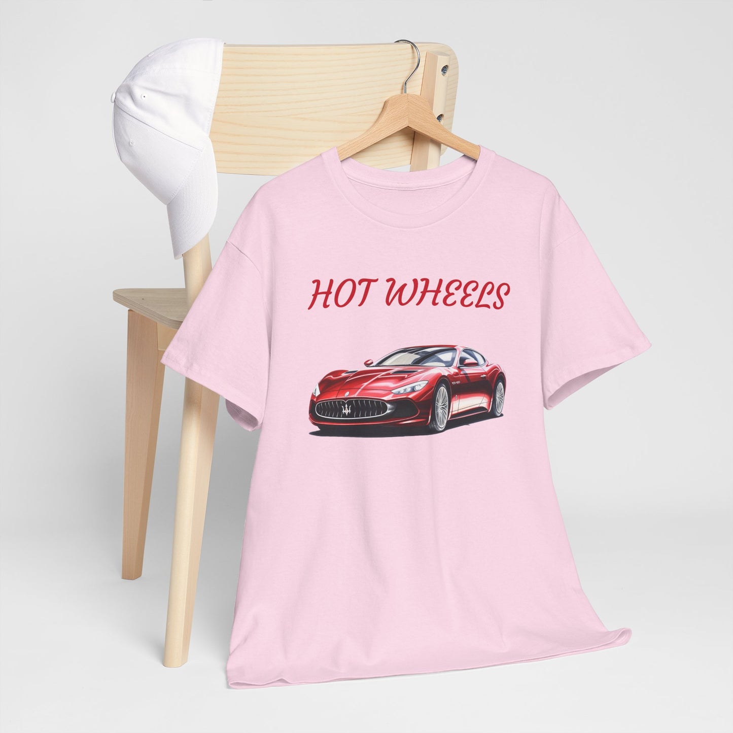 Princess Grace Cool Hot Wheels Unisex Heavy Cotton Tee Perfect for Car Enthusiasts