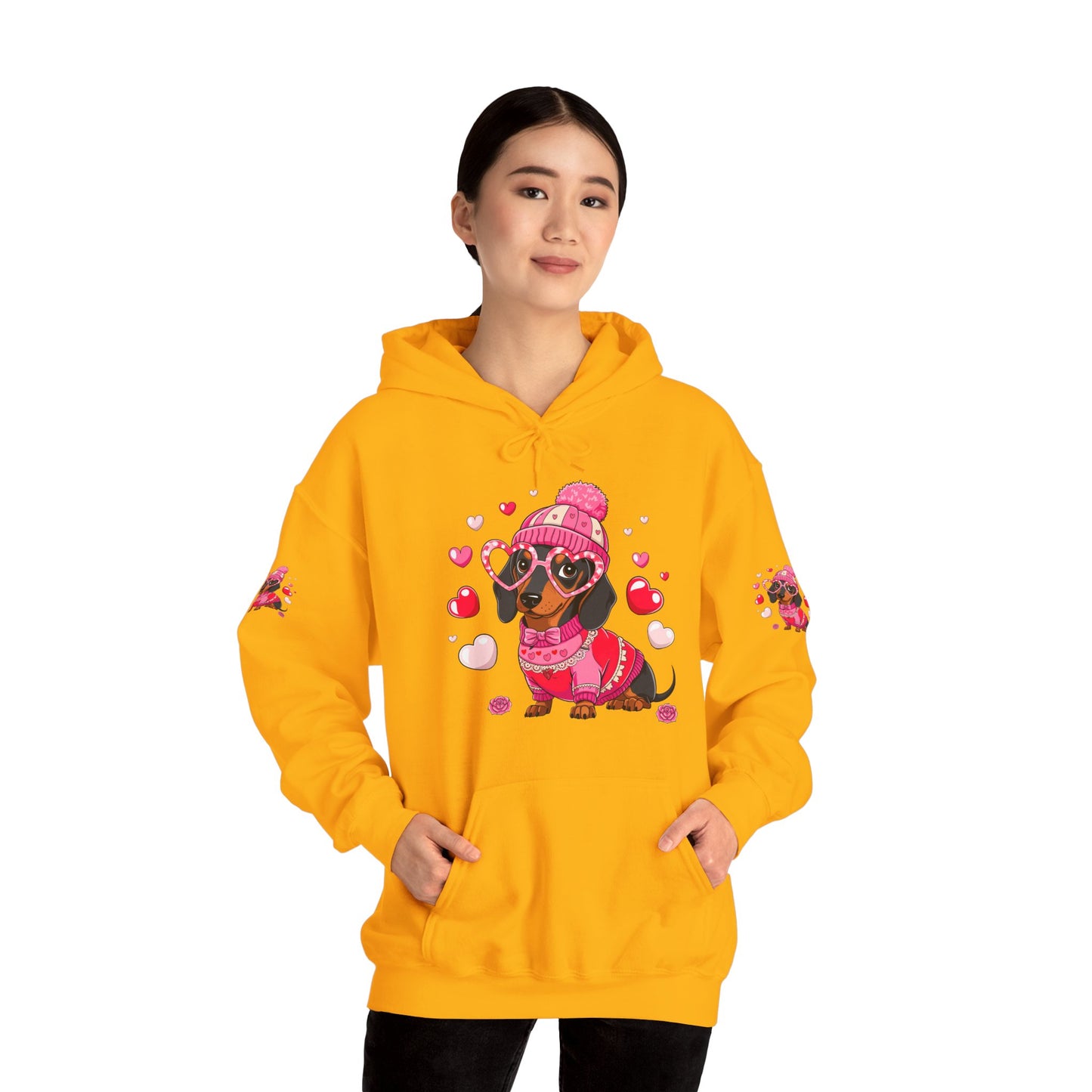 Princess Grace Cute Dachshund Love Sweatshirt for Dog Lovers
