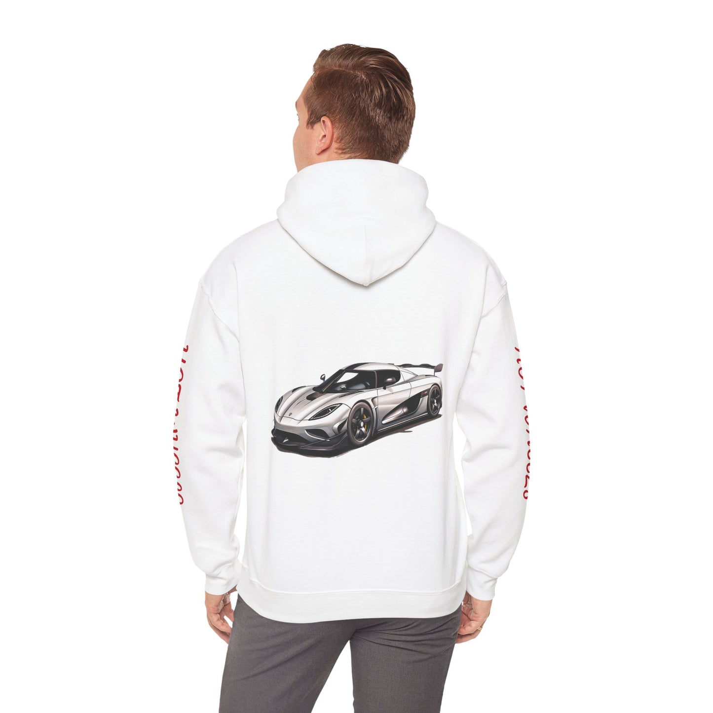 Princess Grace Hot Wheels Car Sweatshirt Unisex Heavy Blend Hoodie for Automotive Enthusiasts
