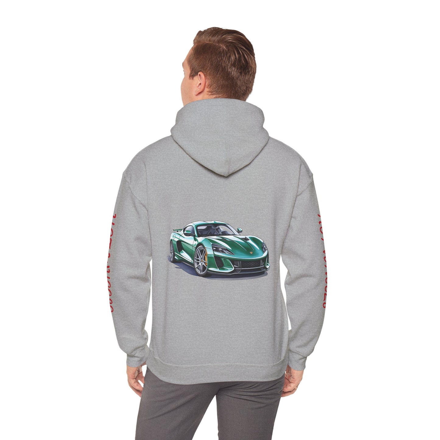 Princess Grace Hot Wheels Automotive Hoodie for Car Enthusiasts Unisex Heavy Blend Sweatshirt