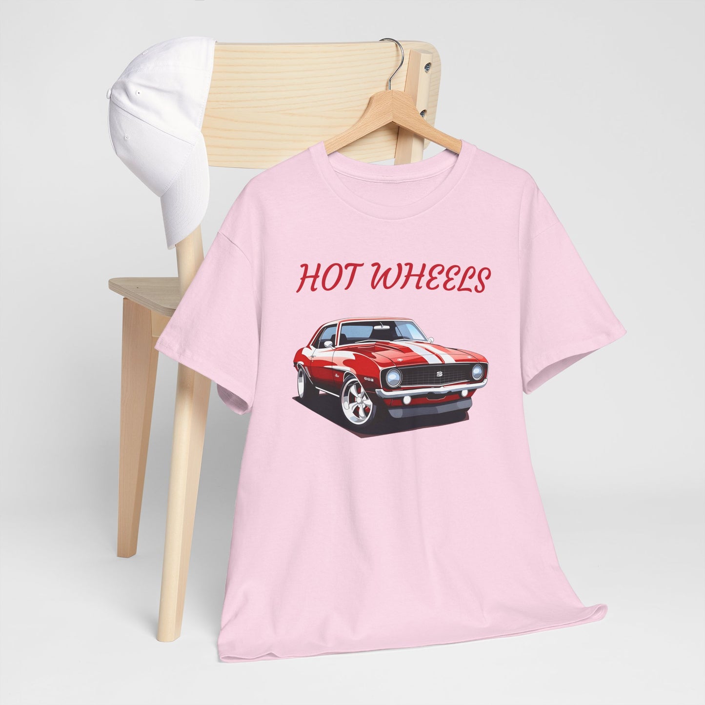 Princess Grace Hot Wheels Graphic Unisex Heavy Cotton Tee Perfect for Car Enthusiasts