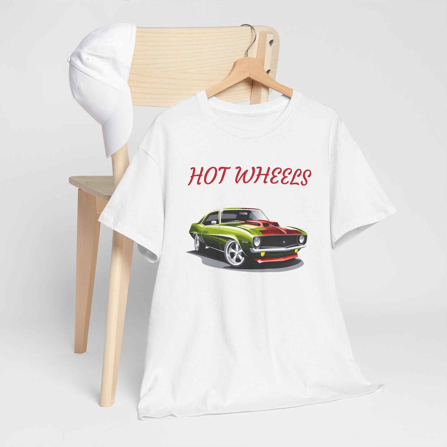 Princess Grace Hot Wheels Unisex Heavy Cotton Tee Classic Car Graphic T-Shirt