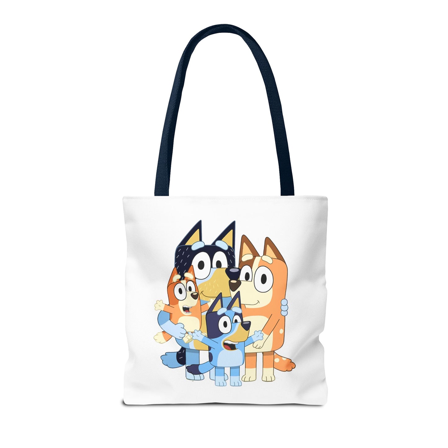 Princess Grace Bluey Family Tote Bag Cute and Fun for Kids and Parents