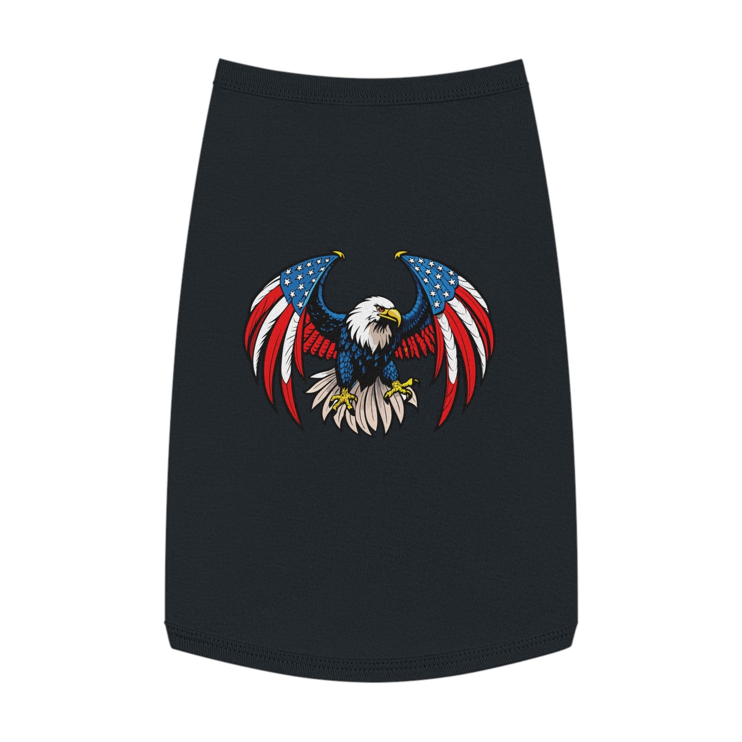 Princess Grace Patriotic Pet Tank Top USA Flag Eagle Design