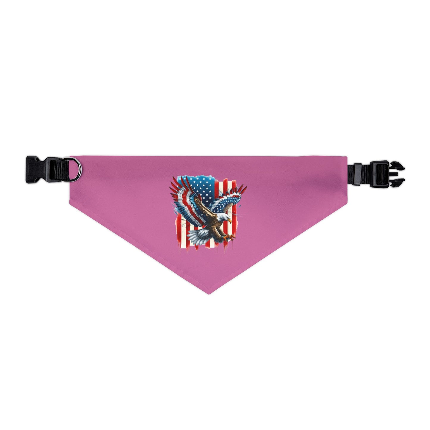 Princess Grace Patriotic Pet Bandana Collar American Eagle Design for Dogs