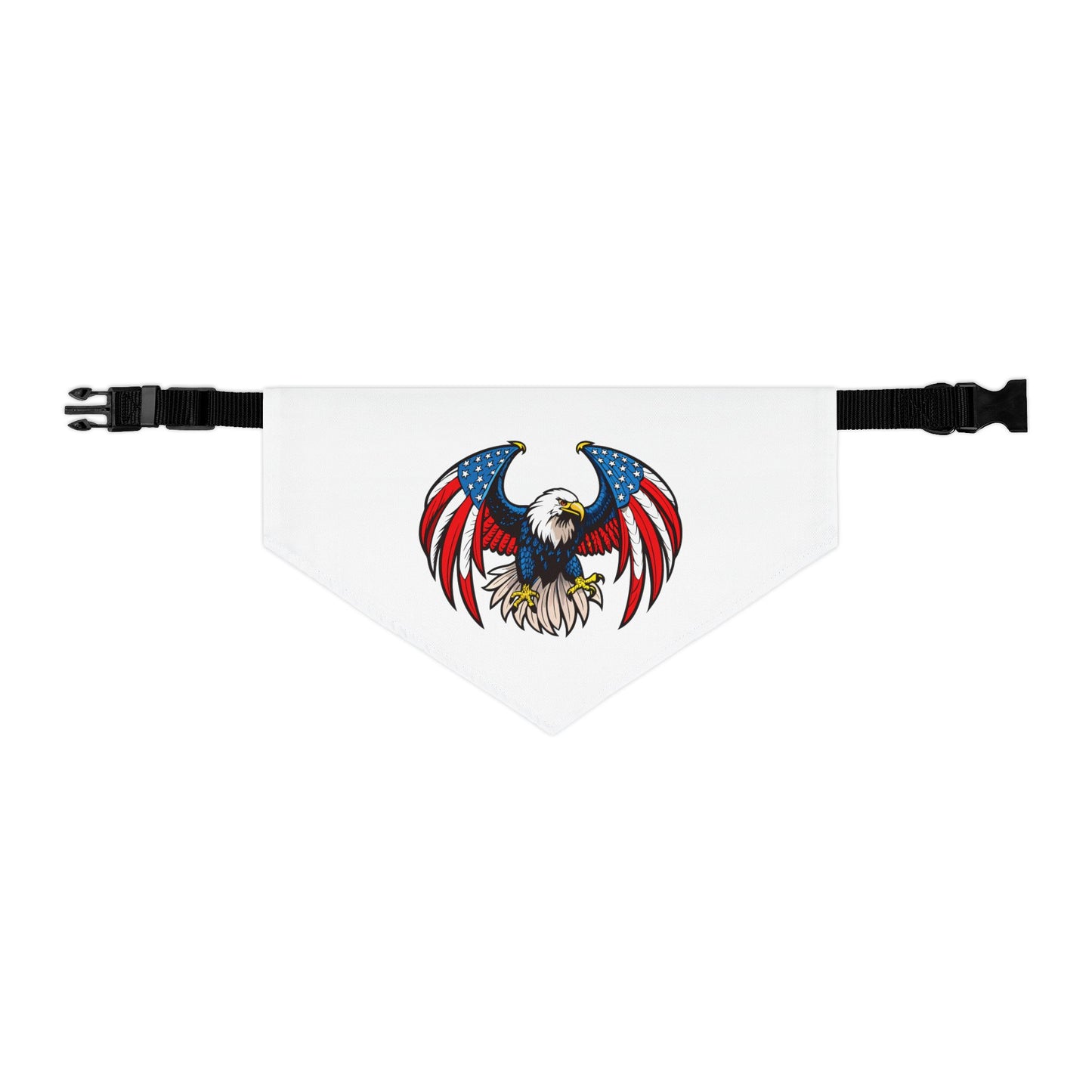 Princess Grace Patriotic Eagle Pet Bandana Collar for Dogs Perfect for 4th of July Celebrations