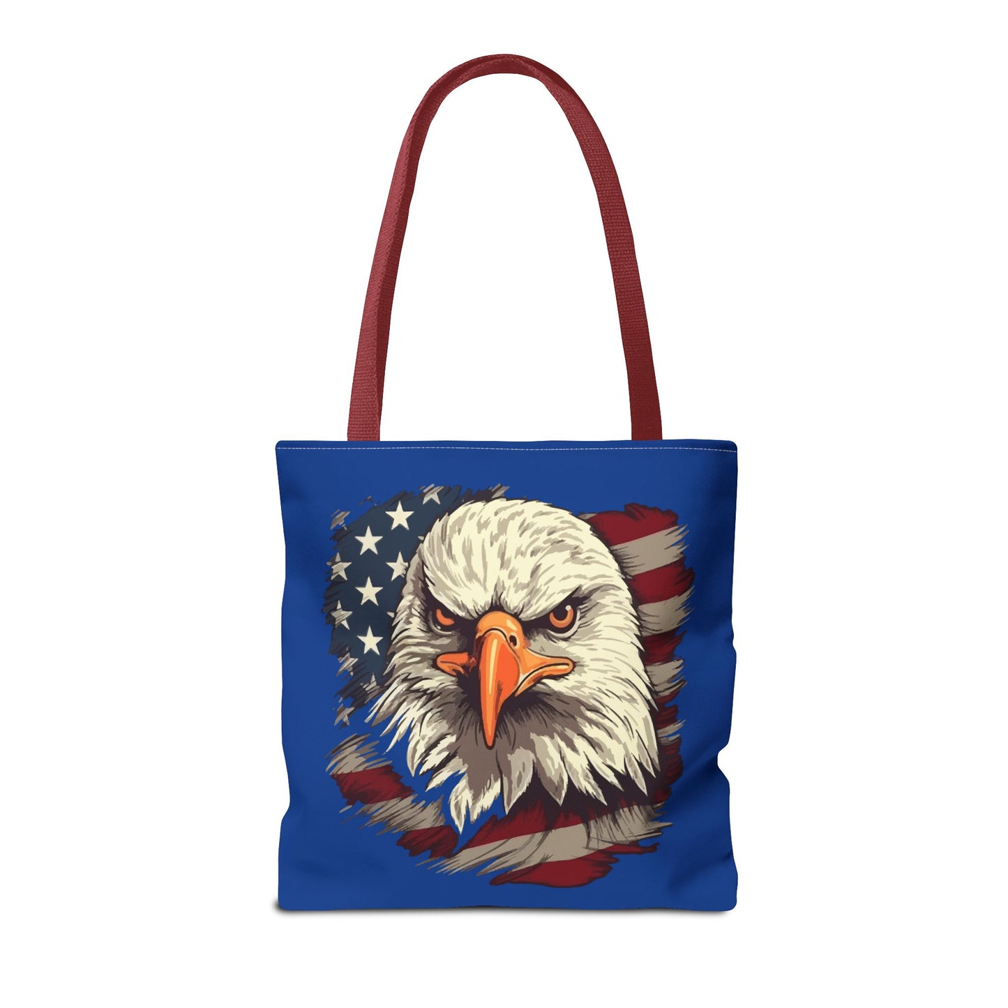 Princess Grace Patriotic Eagle Tote Bag American Flag Design