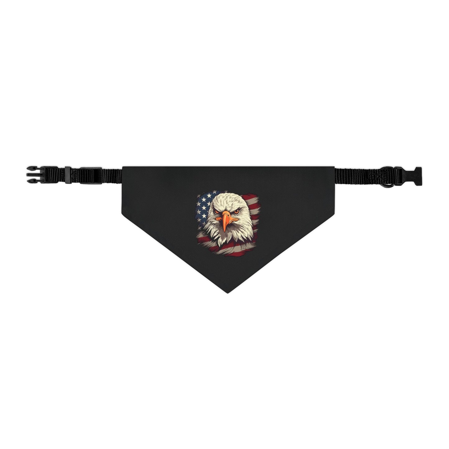 Princess Grace Patriotic Eagle Pet Bandana for Dogs Perfect for National Holidays
