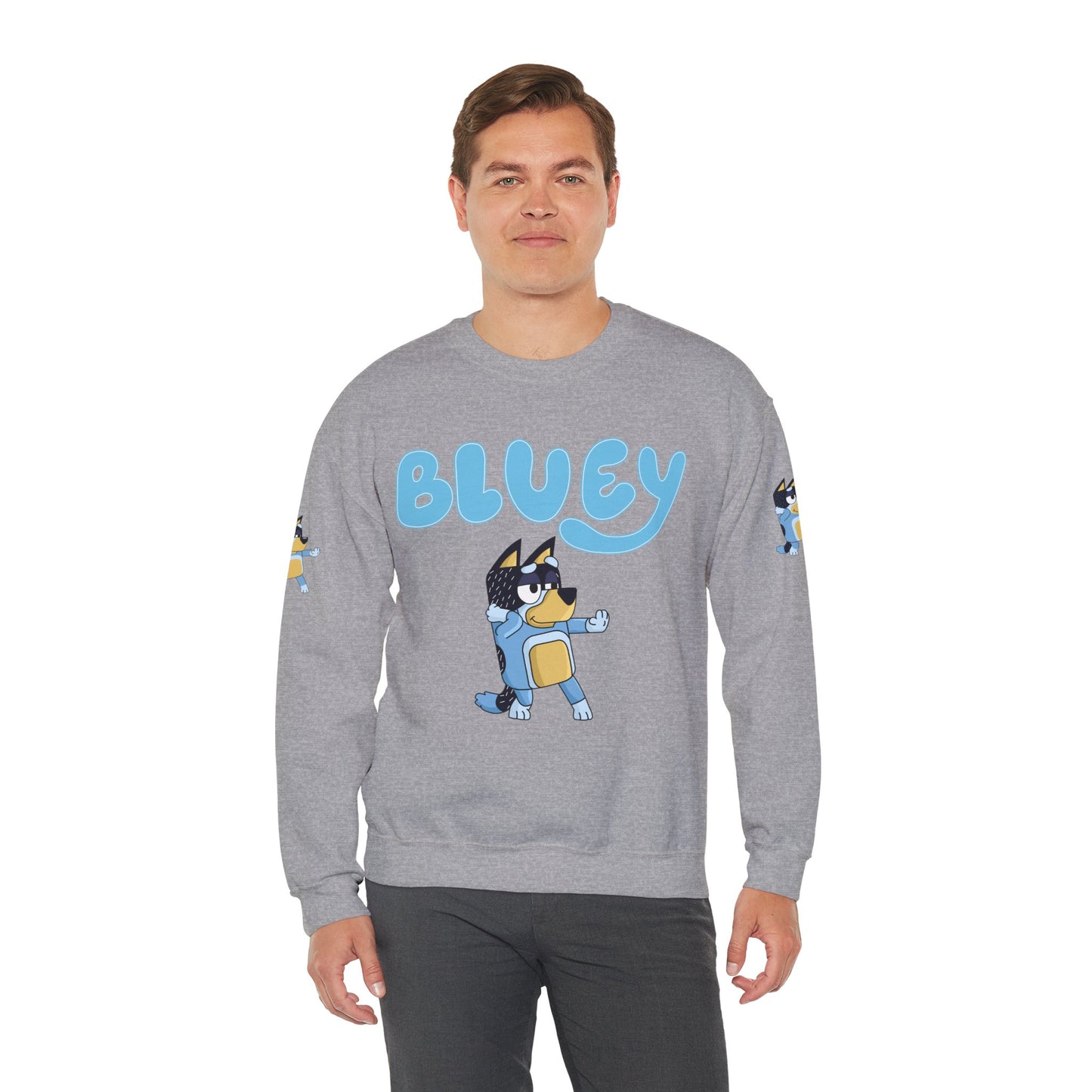 Princess Grace Bluey Character Unisex Crewneck Sweatshirt Cozy and Fun
