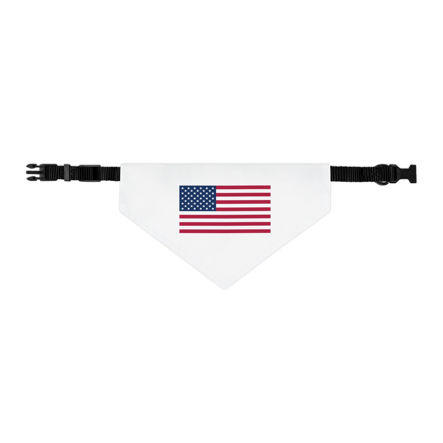 Princess Grace Patriotic Pet Bandana Collar USA Flag Design for Dogs