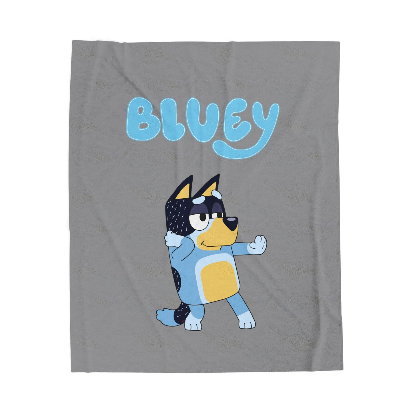 Princess Grace Cozy Velveteen Plush Blanket Featuring Bluey Design