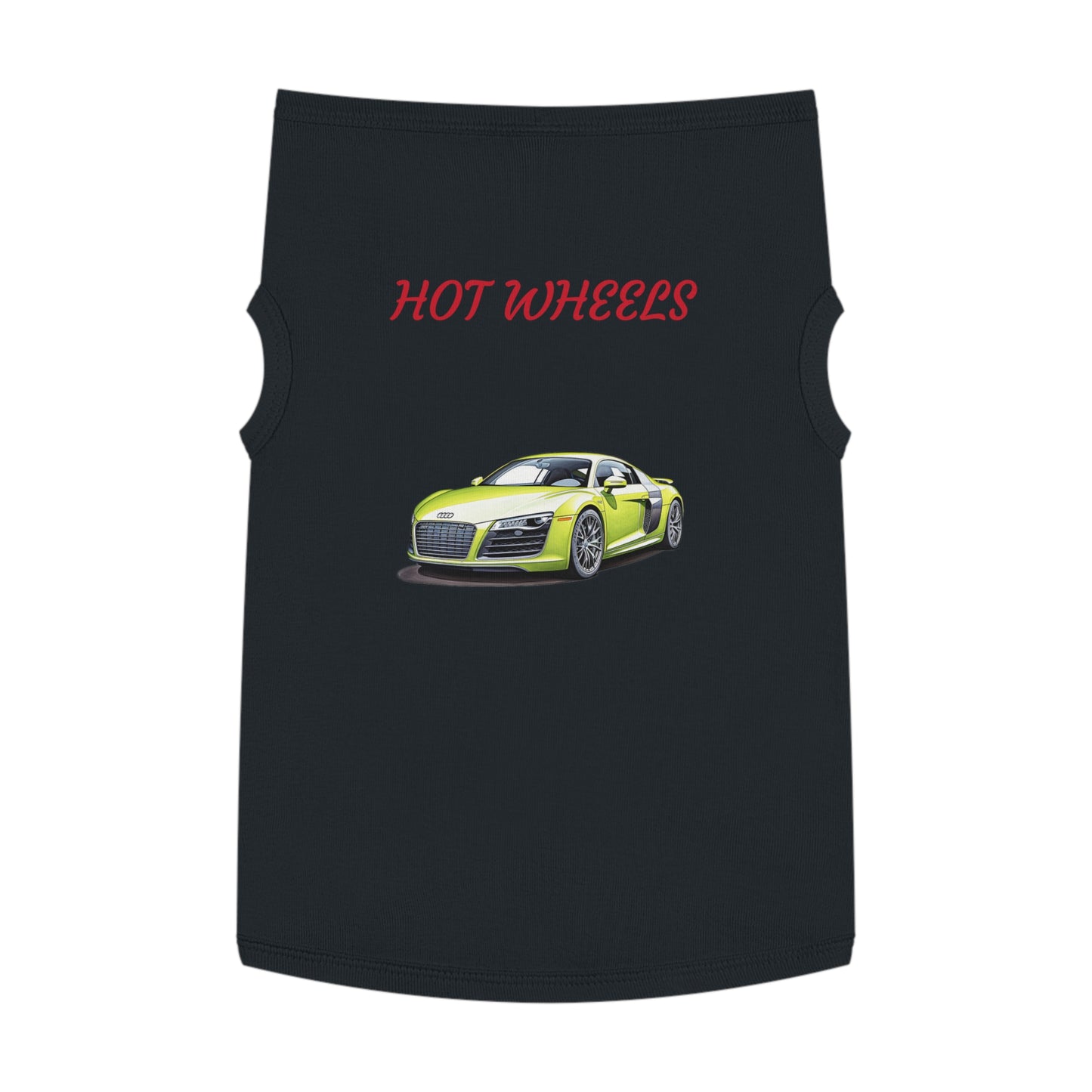 Princess Grace Hot Wheels Pet Tank Top Stylish Car Theme for Dog Lovers