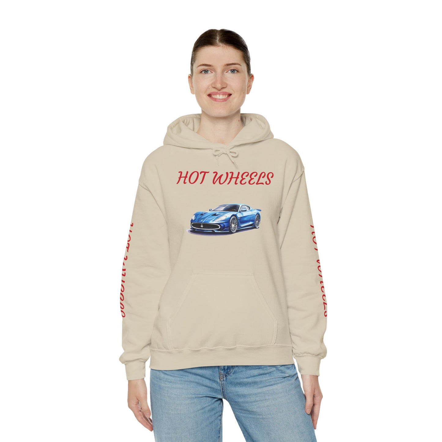 Princess Grace Hot Wheels Unisex Heavy Blend Hoodie Cool Car Design for Auto Enthusiasts