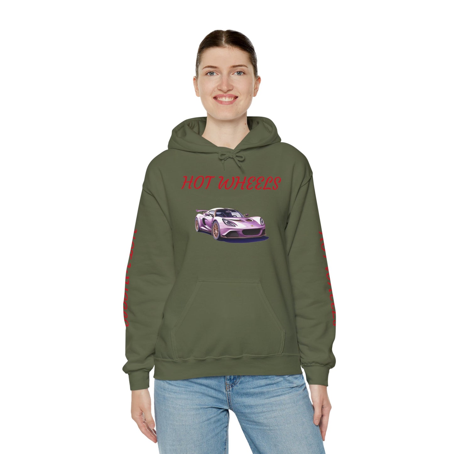 Princess Grace Retro Hot Wheels Unisex Hoodie Cool Car Graphic Sweatshirt