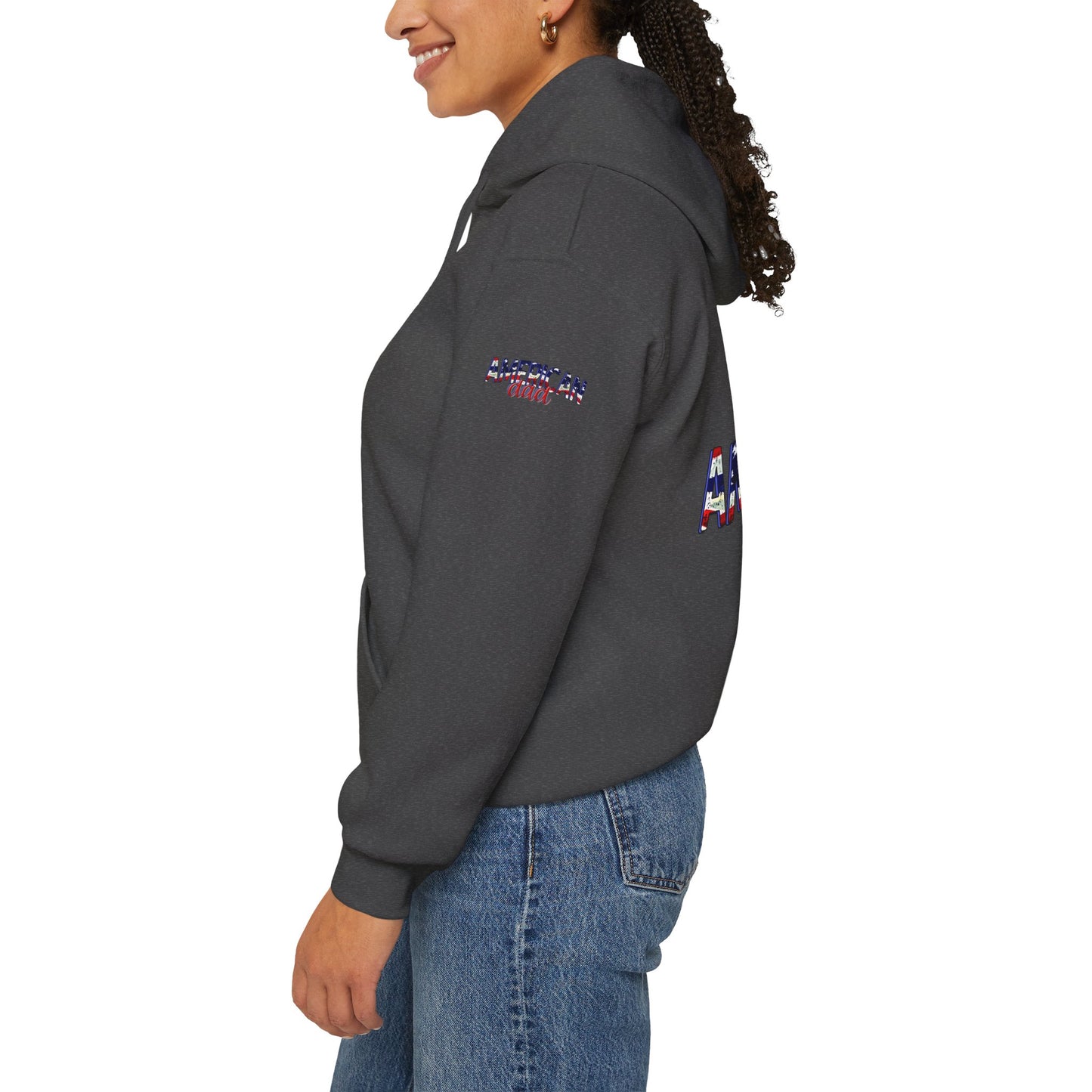 Princess Grace Patriotic American Dad Hooded Sweatshirt