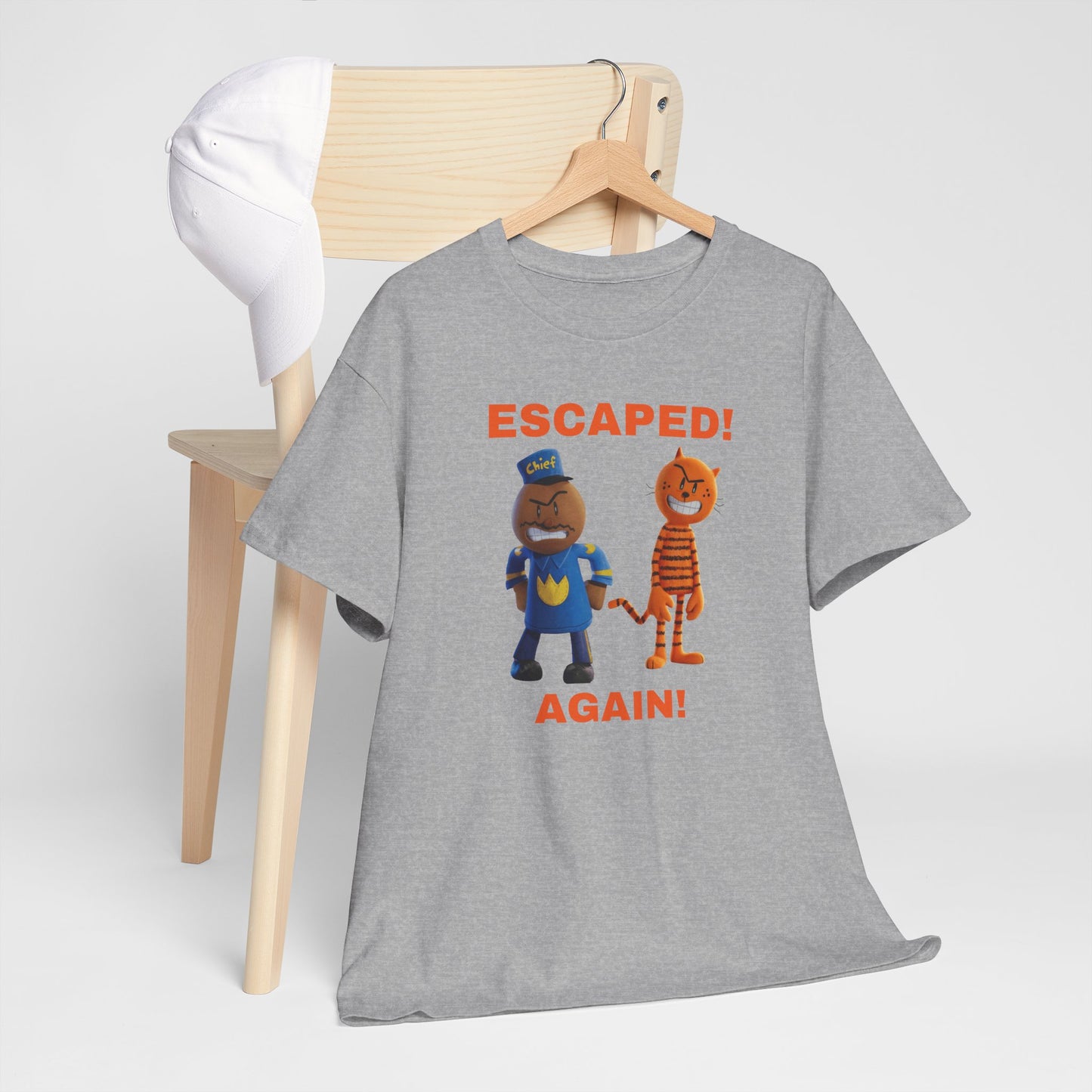 Princess Grace Humorous Escaped Again Unisex Heavy Cotton Tee
