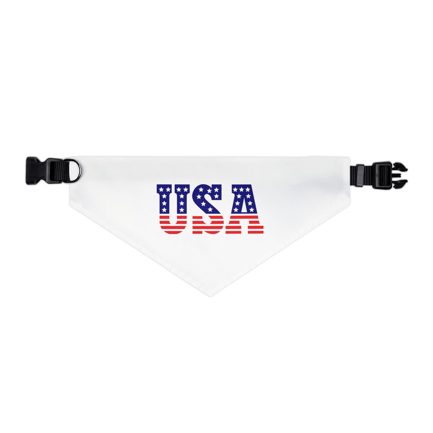 Princess Grace USA Flag Pet Bandana Collar Patriotic Dog Accessory for Celebrations