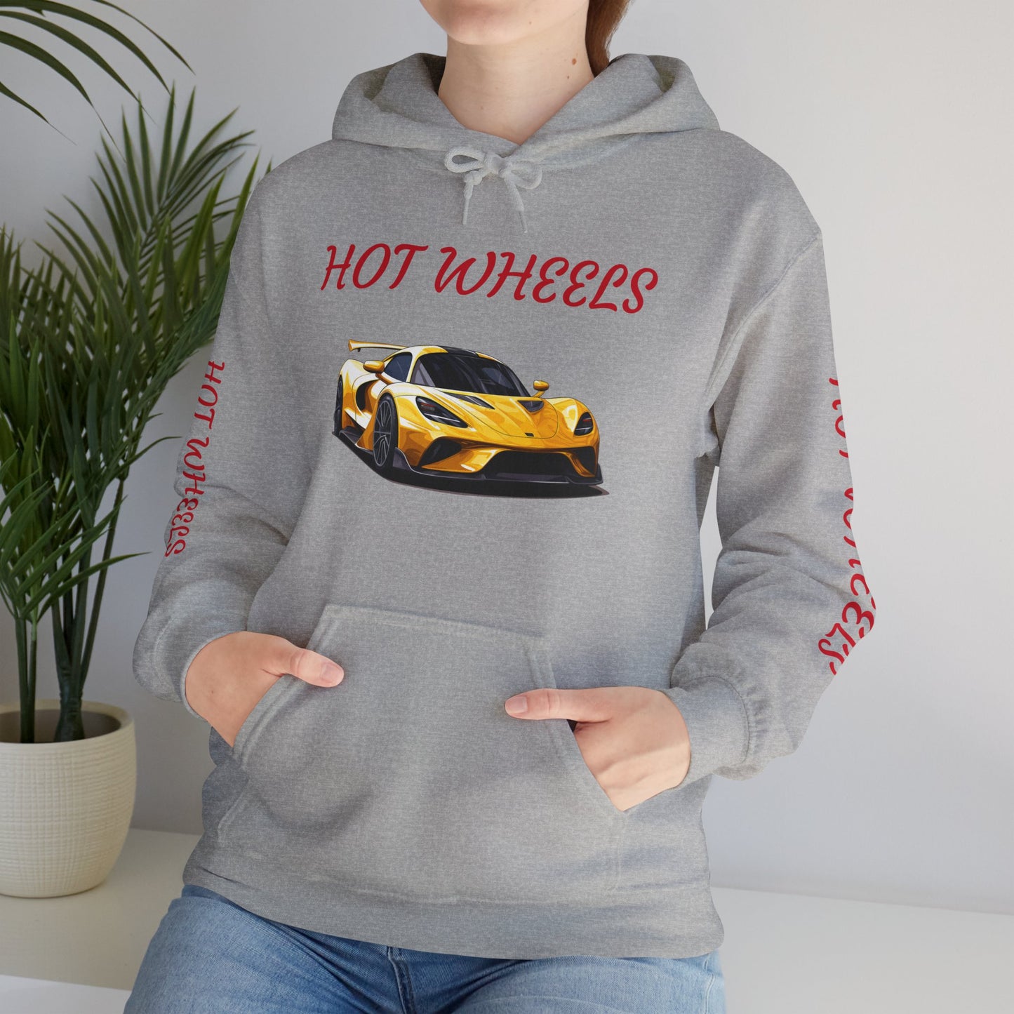 Princess Grace Hot Wheels Unisex Heavy Blend Hoodie Cool Car Graphic Sweatshirt for Car Enthusiasts