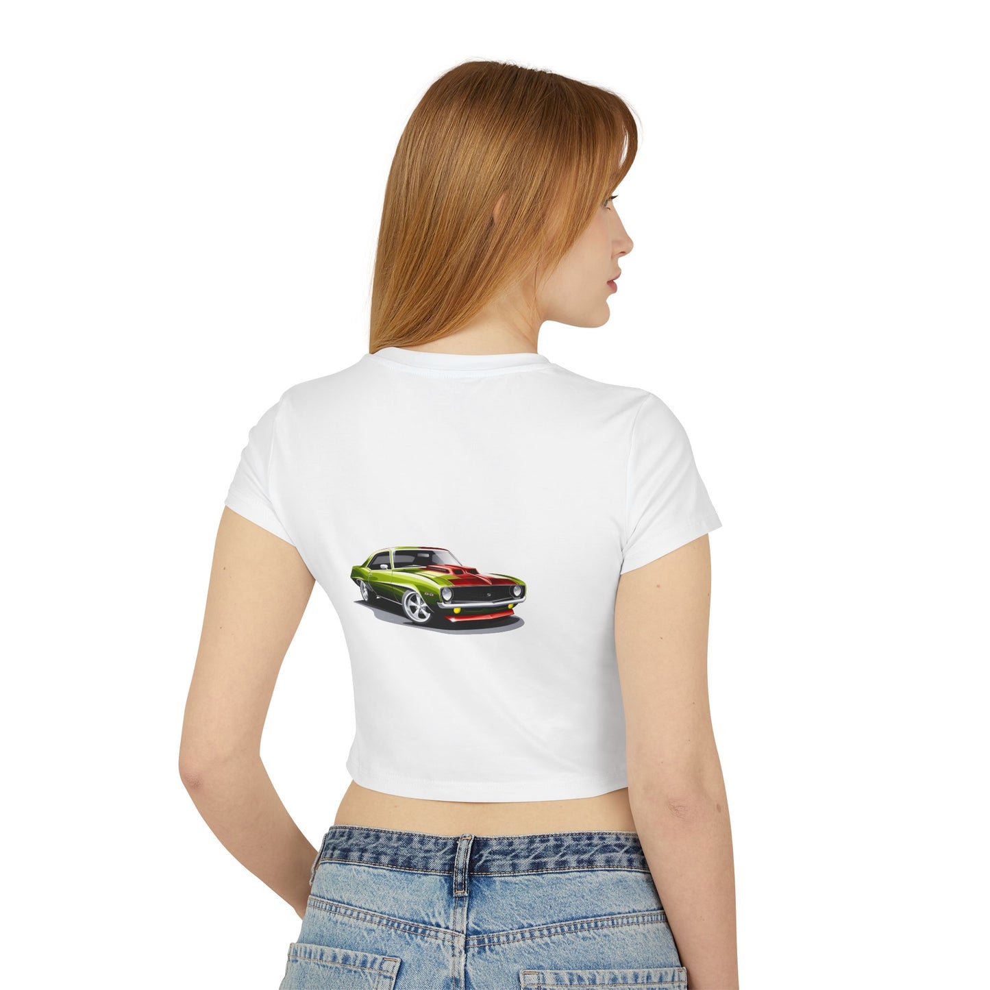 Princess Grace Hot Wheels Graphic Baby Tee for Women Stylish Retro Car Tee Perfect for Car Lovers & Everyday Wear