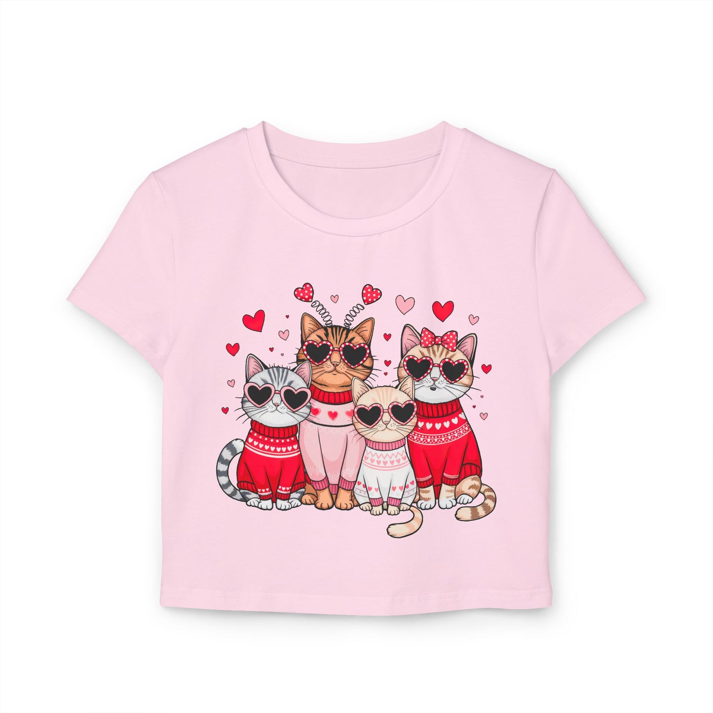 Princess Grace Cute Cat Love Women's Baby Tee Perfect Gift for Cat Lovers