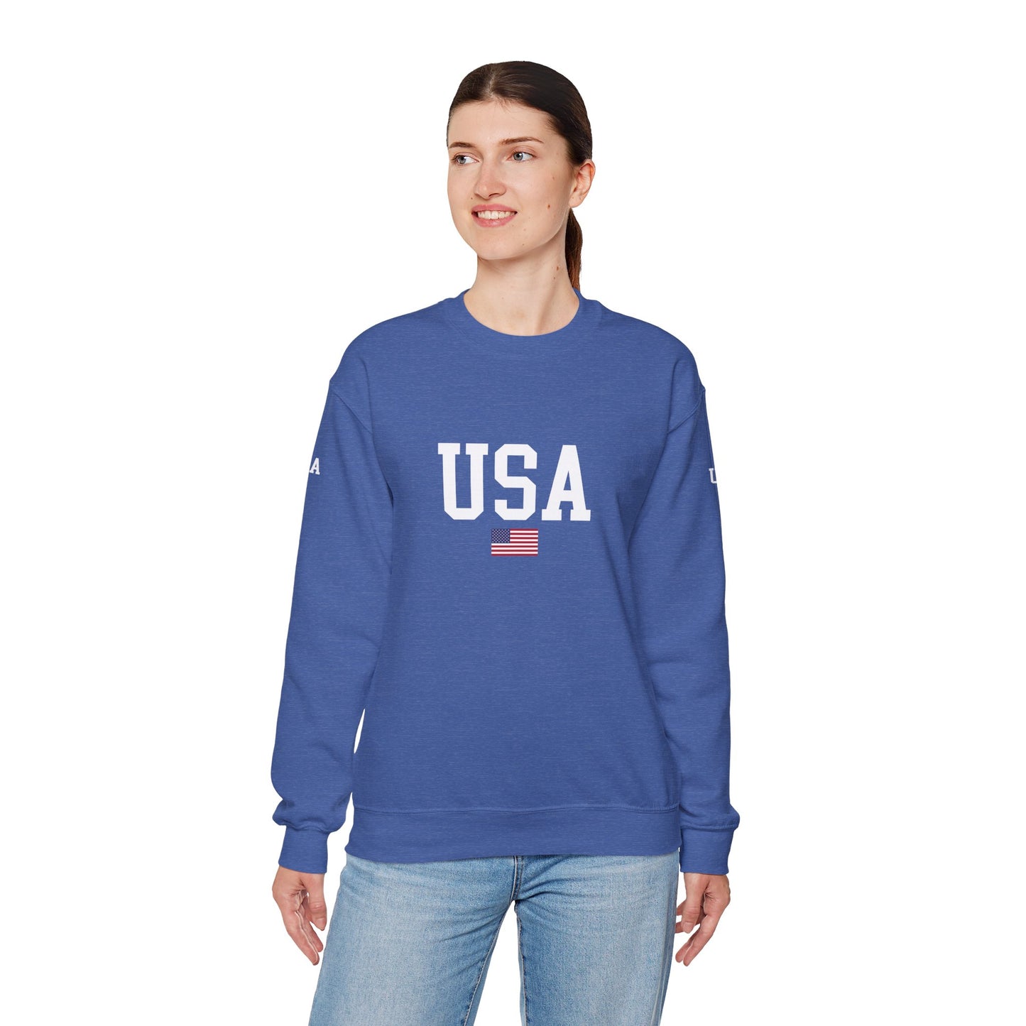 Princess Grace TEAM USA Unisex Heavy Blend Crewneck Sweatshirt