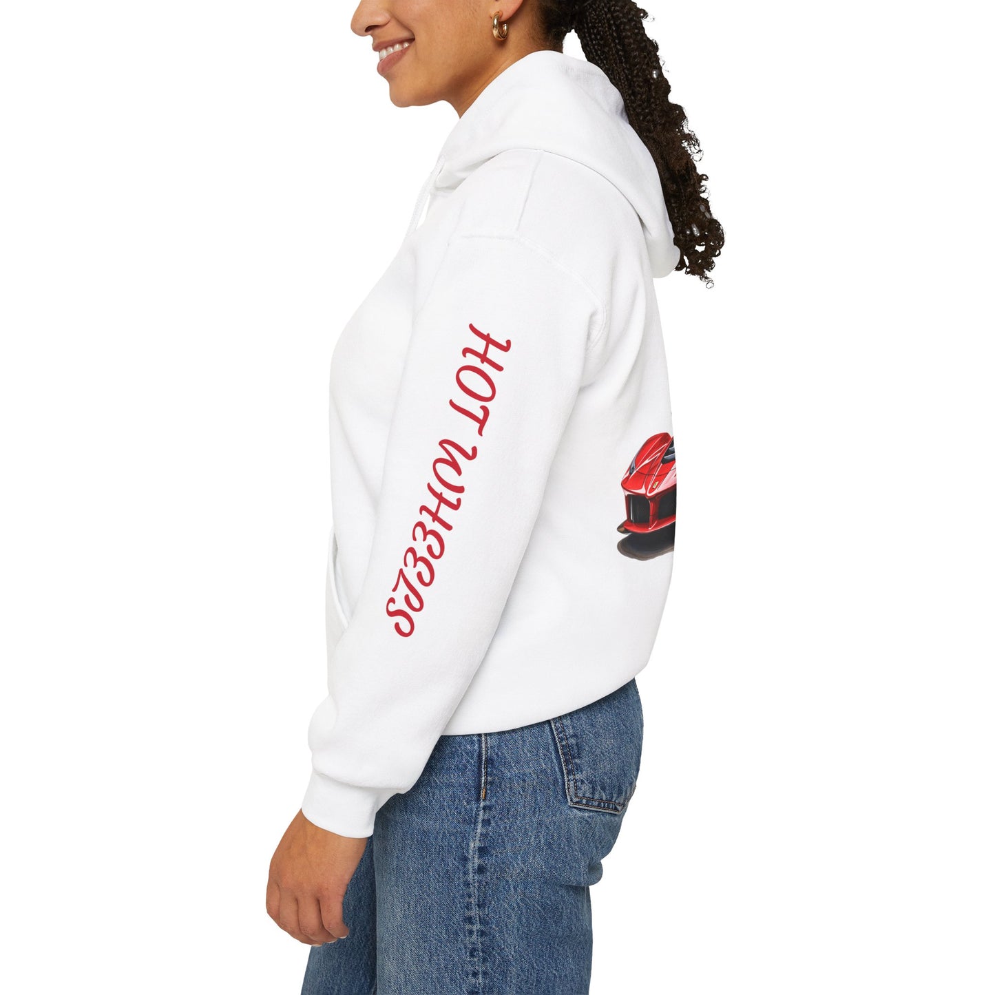 Princess Grace Hot Wheels Unisex Heavy Blend Hooded Sweatshirt Car Lover's Apparel