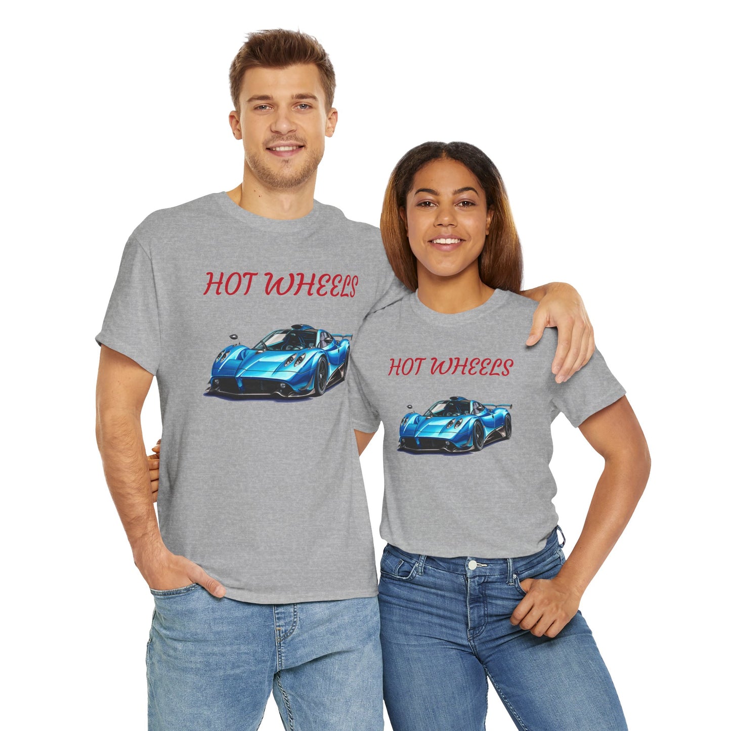 Princess Grace Hot Wheels Unisex Heavy Cotton Tee Perfect for Car Enthusiasts