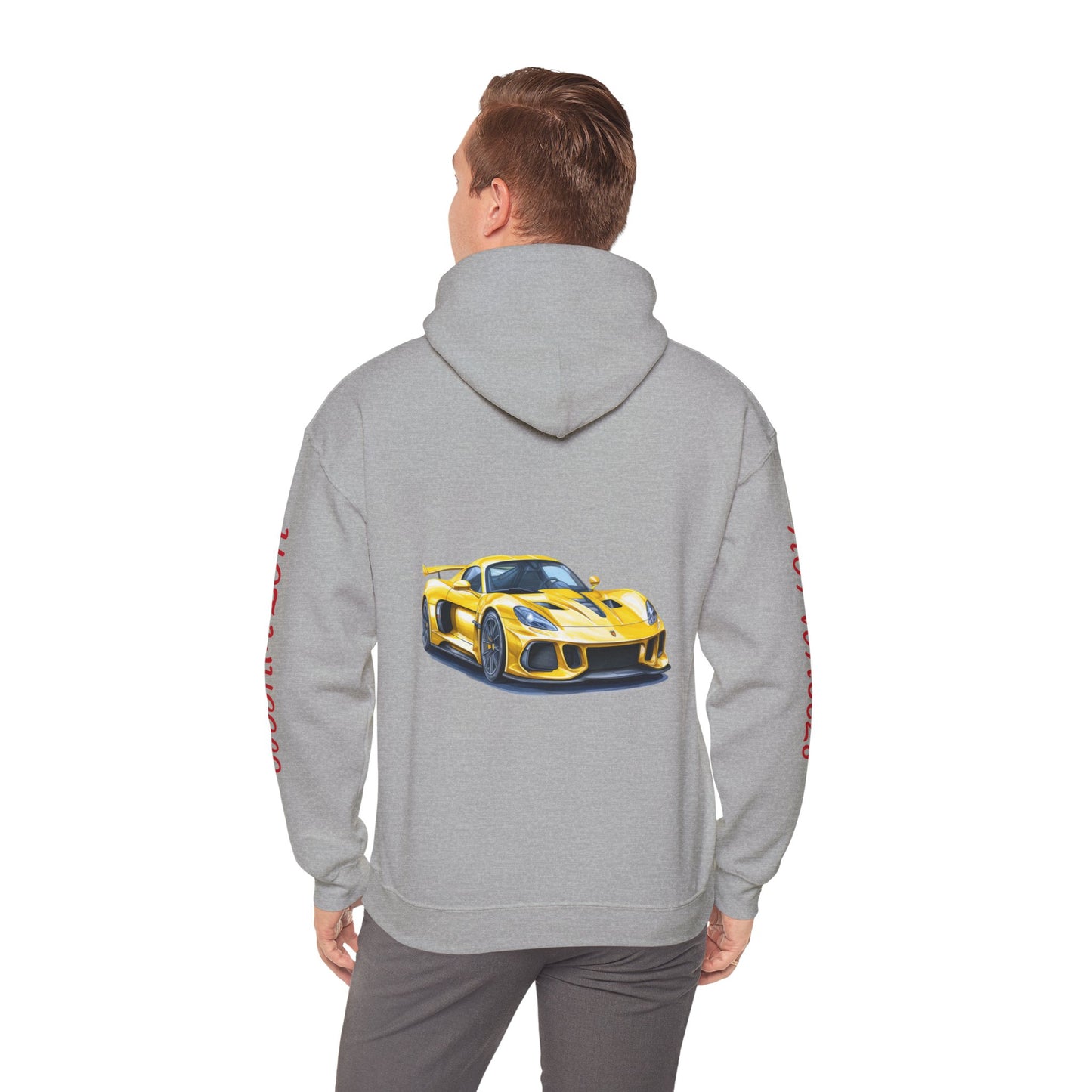 Princess Grace Hot Wheels Unisex Hoodie Cool Automotive Sweatshirt for Car Enthusiasts