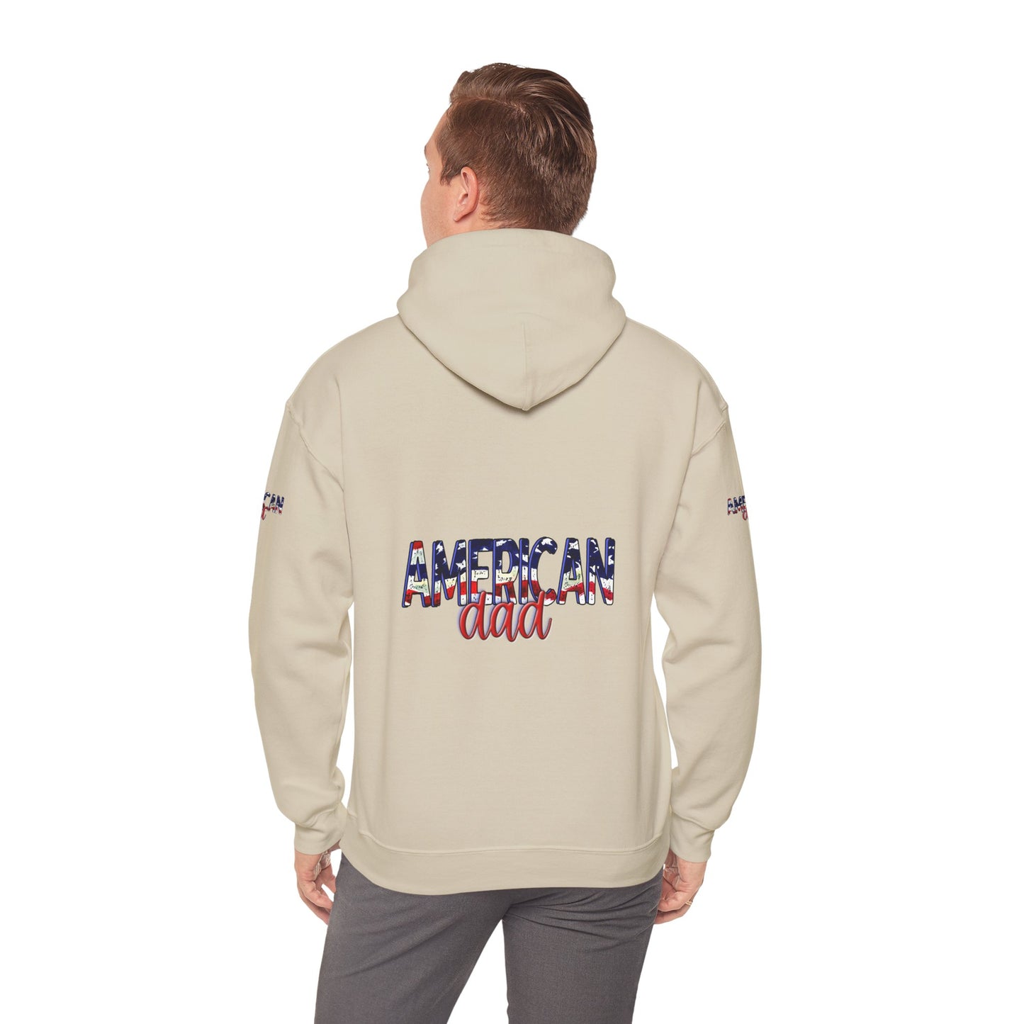 Princess Grace Patriotic American Dad Hooded Sweatshirt