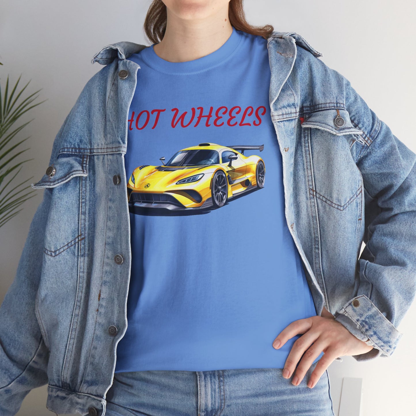 Princess Grace Hot Wheels Unisex Heavy Cotton Tee Perfect for Car Enthusiasts