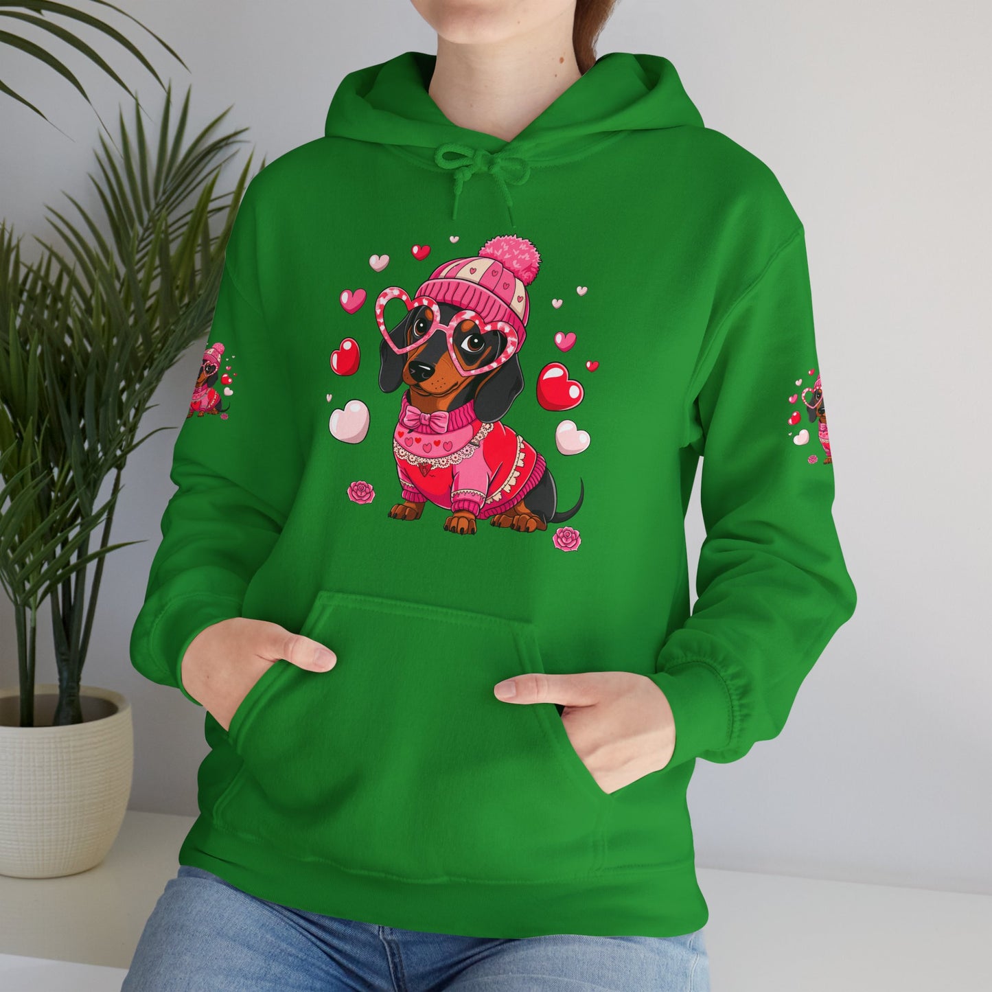 Princess Grace Cute Dachshund Love Sweatshirt for Dog Lovers