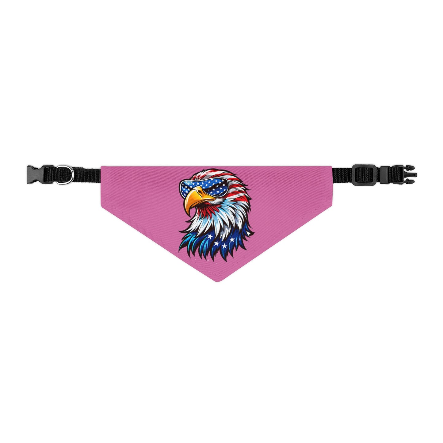 Princess Grace Patriotic Eagle Pet Bandana Collar for Dogs 4th of July Accessory