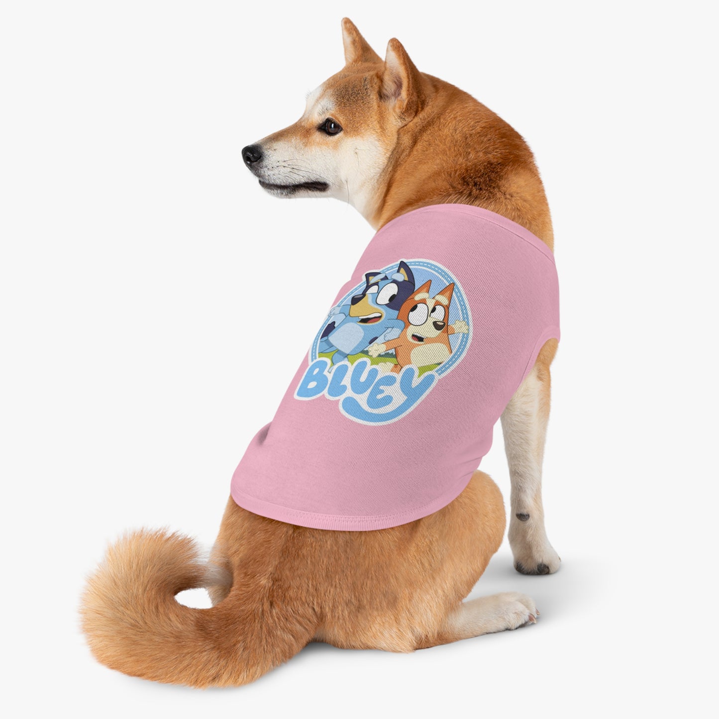 Princess Grace Bluey Pet Tank Top Cute & Comfortable Dog Apparel for Playful Pets