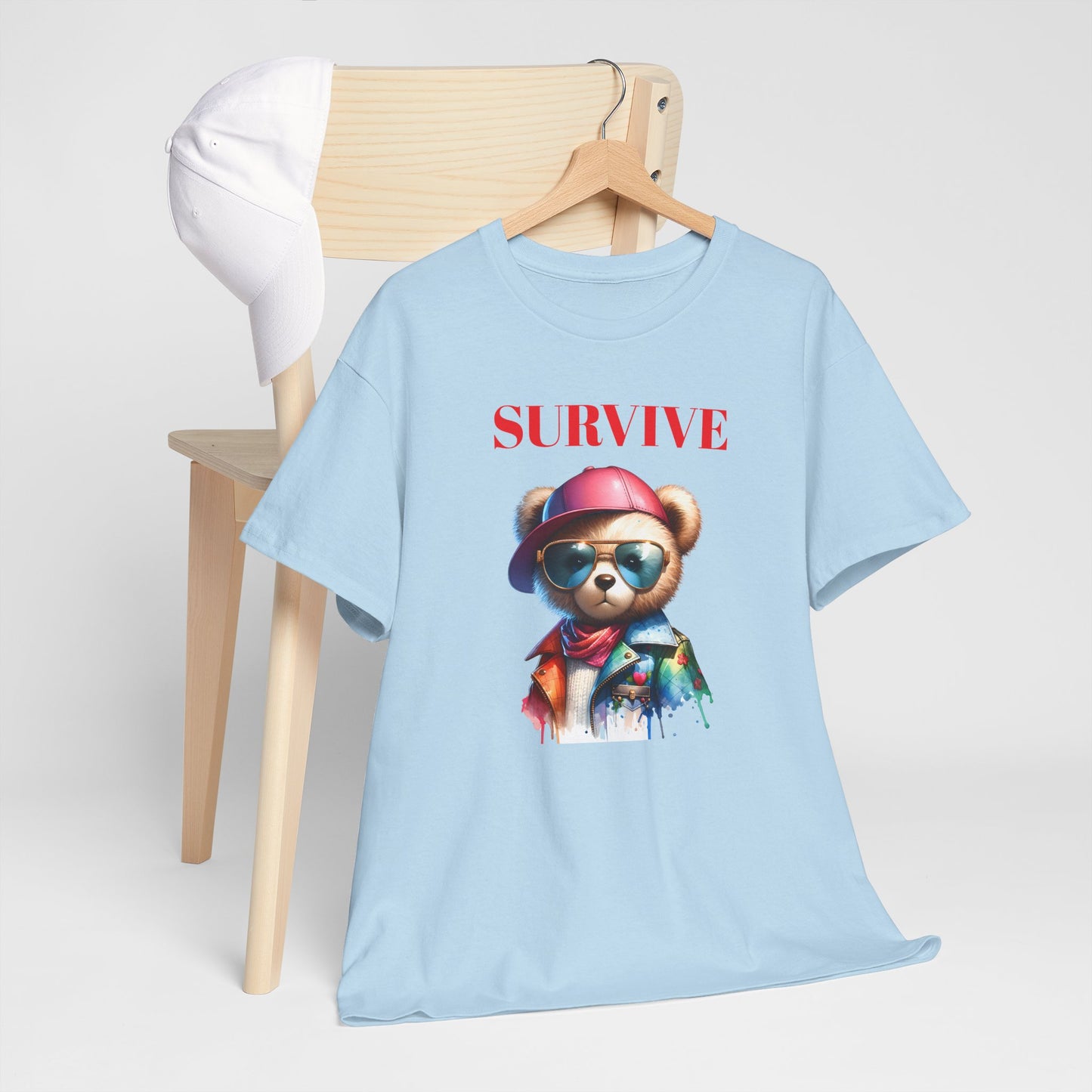 Princess Grace SURVIVE Unisex Heavy Cotton Tee