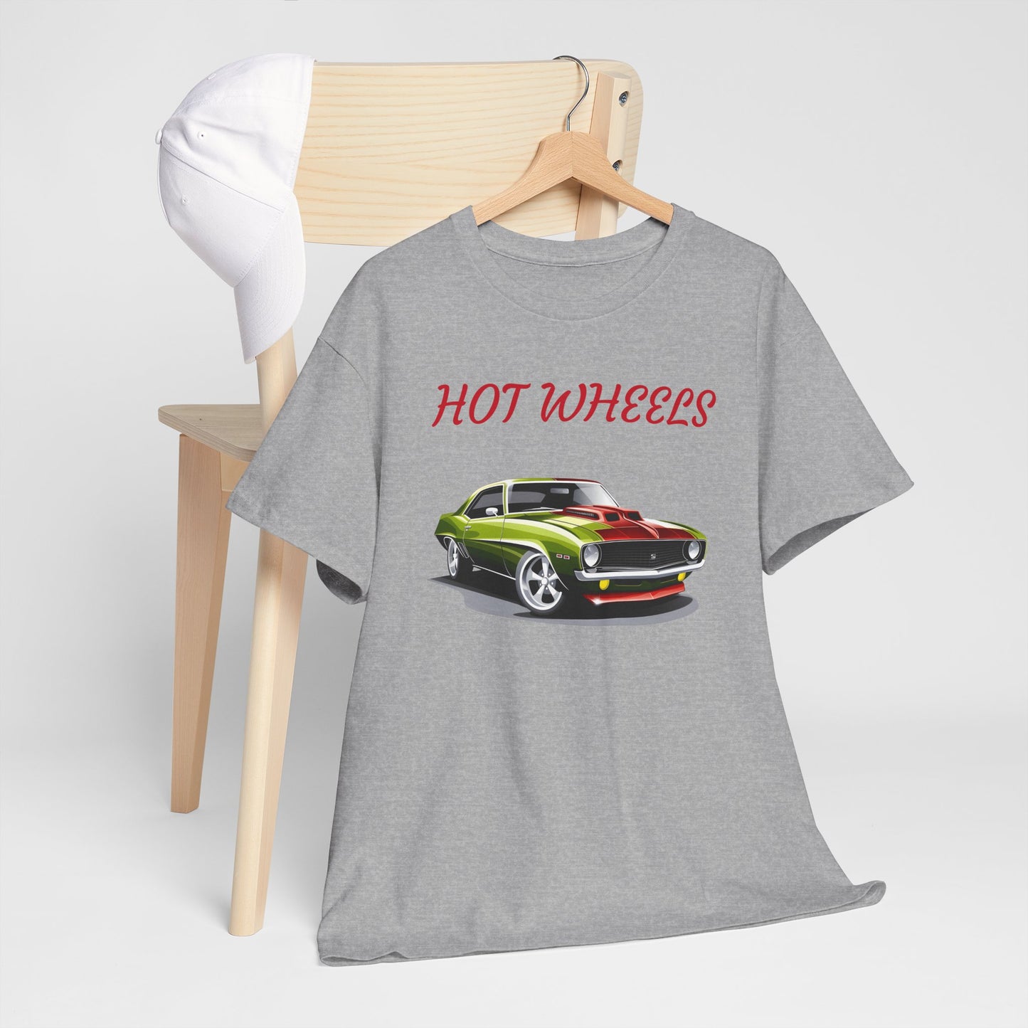 Princess Grace Hot Wheels Unisex Heavy Cotton Tee Classic Car Graphic T-Shirt