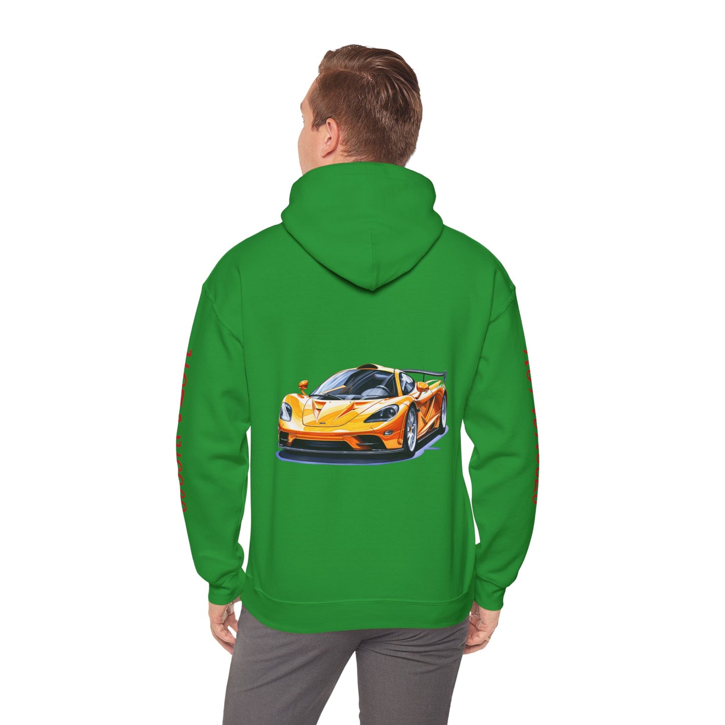 Princess Grace Hot Wheels Unisex Hooded Sweatshirt Retro Car Art